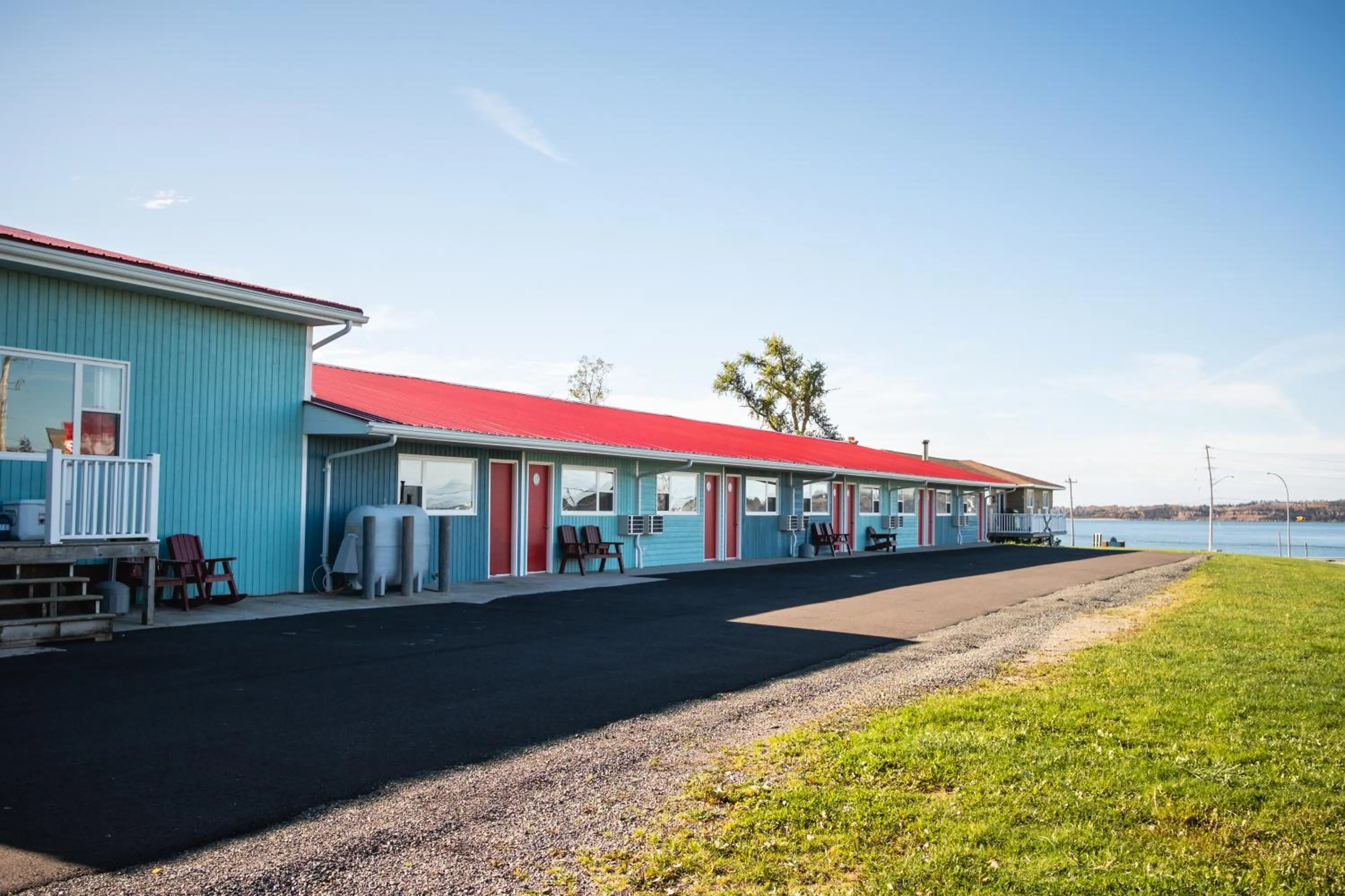 Property building in Hebridean Motel