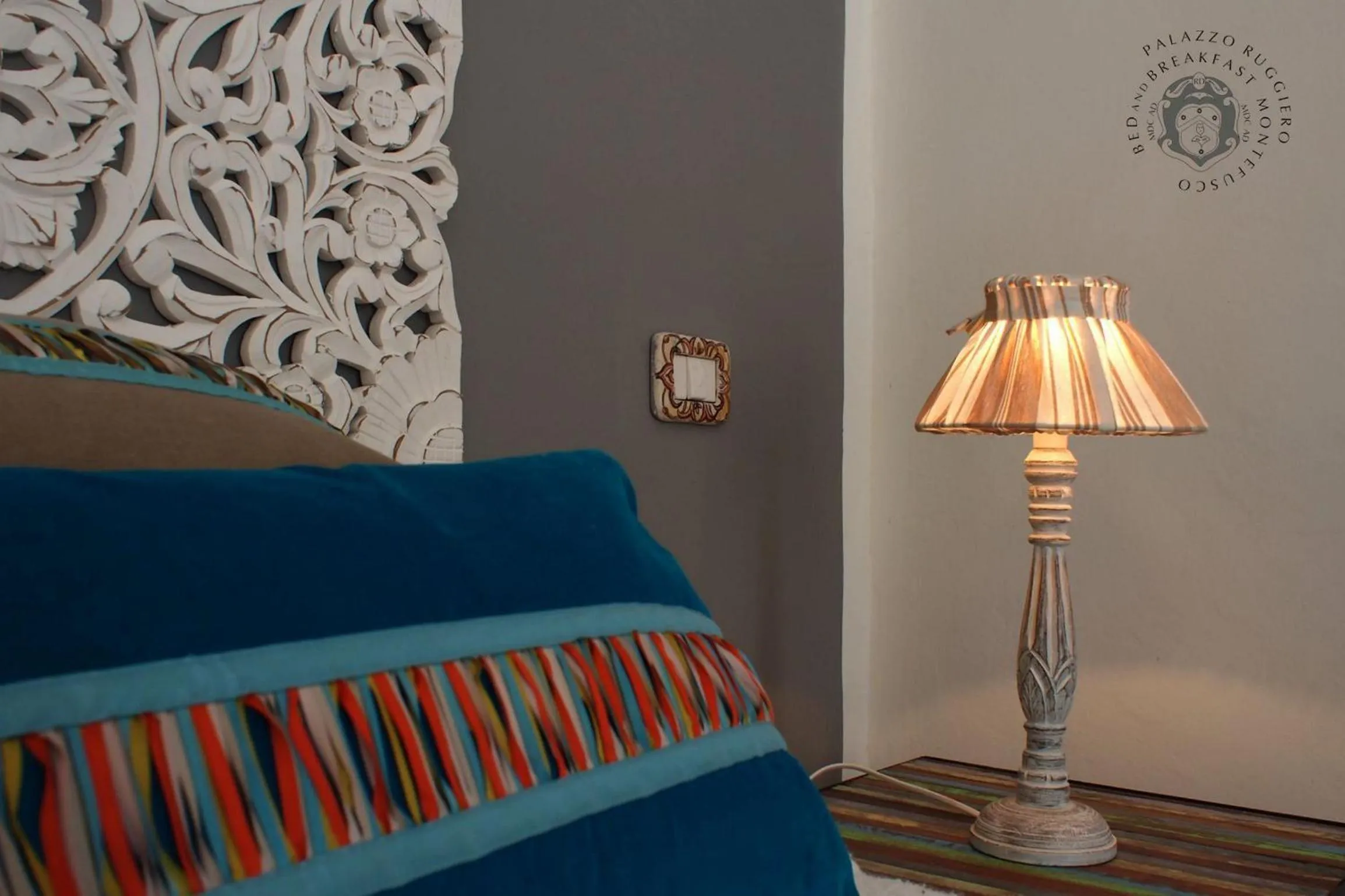 Decorative detail in Palazzo Ruggiero