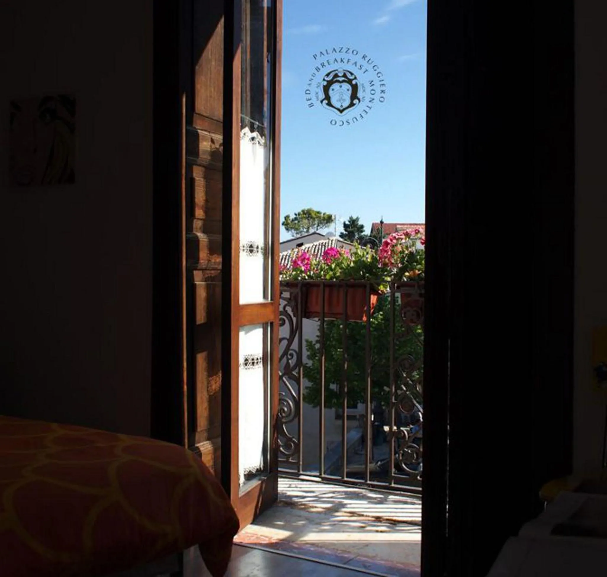 Decorative detail in Palazzo Ruggiero