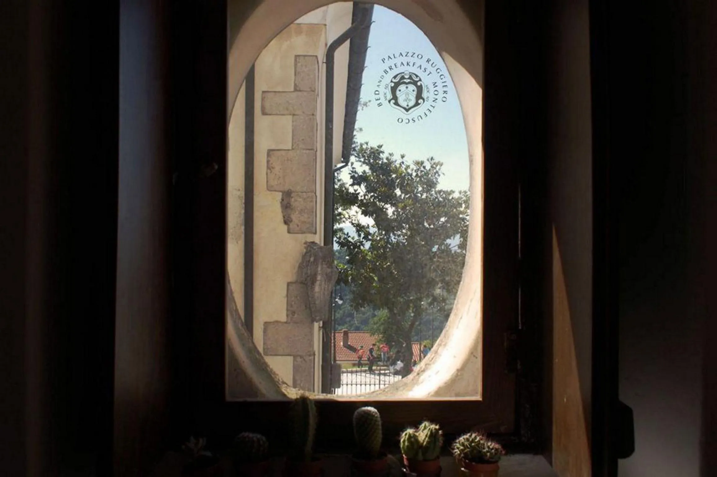 Decorative detail in Palazzo Ruggiero