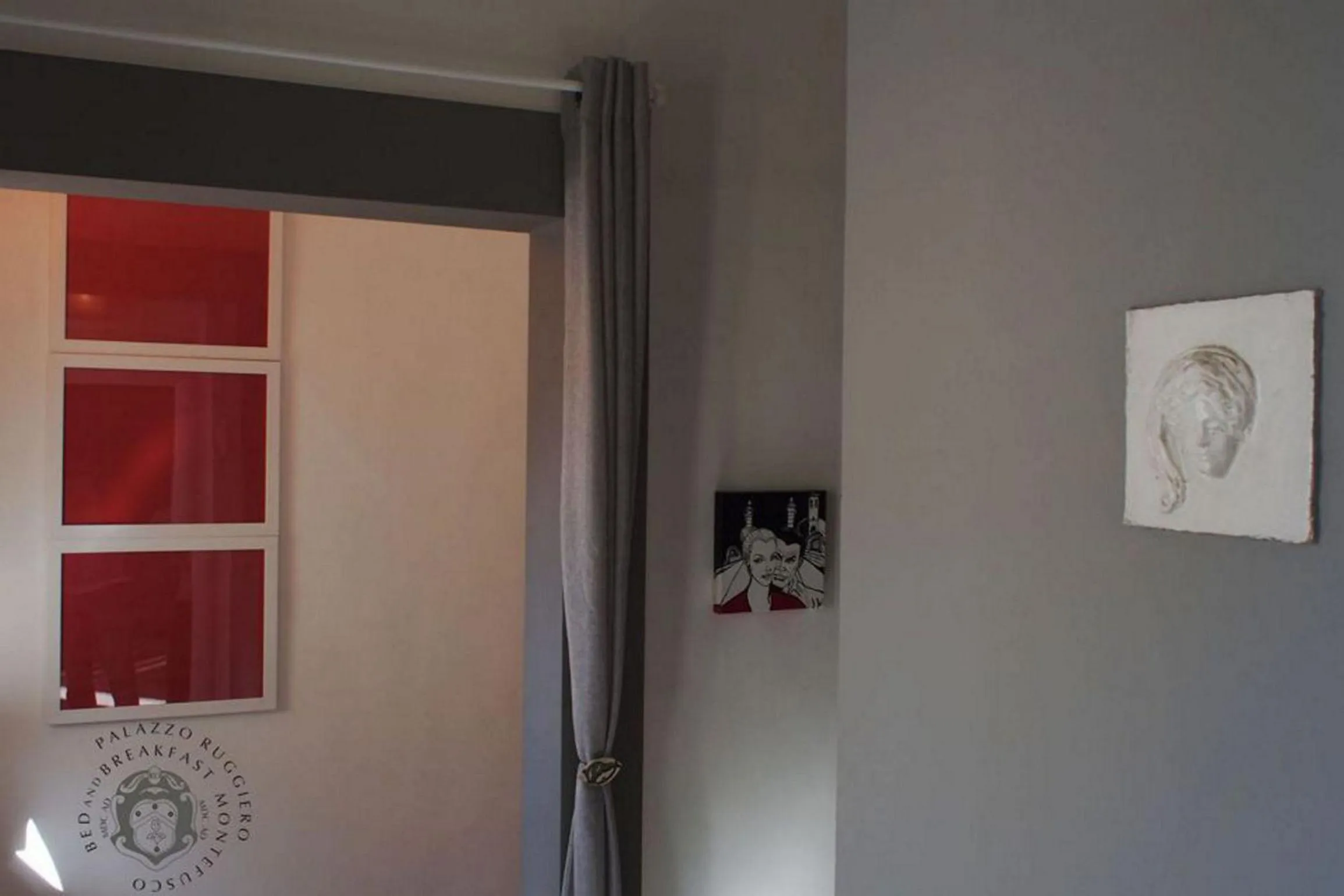 Decorative detail in Palazzo Ruggiero