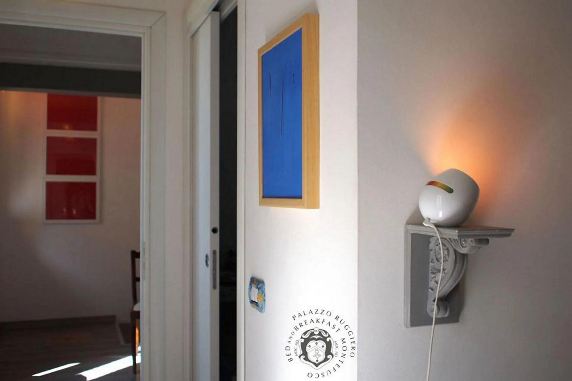 Decorative detail in Palazzo Ruggiero