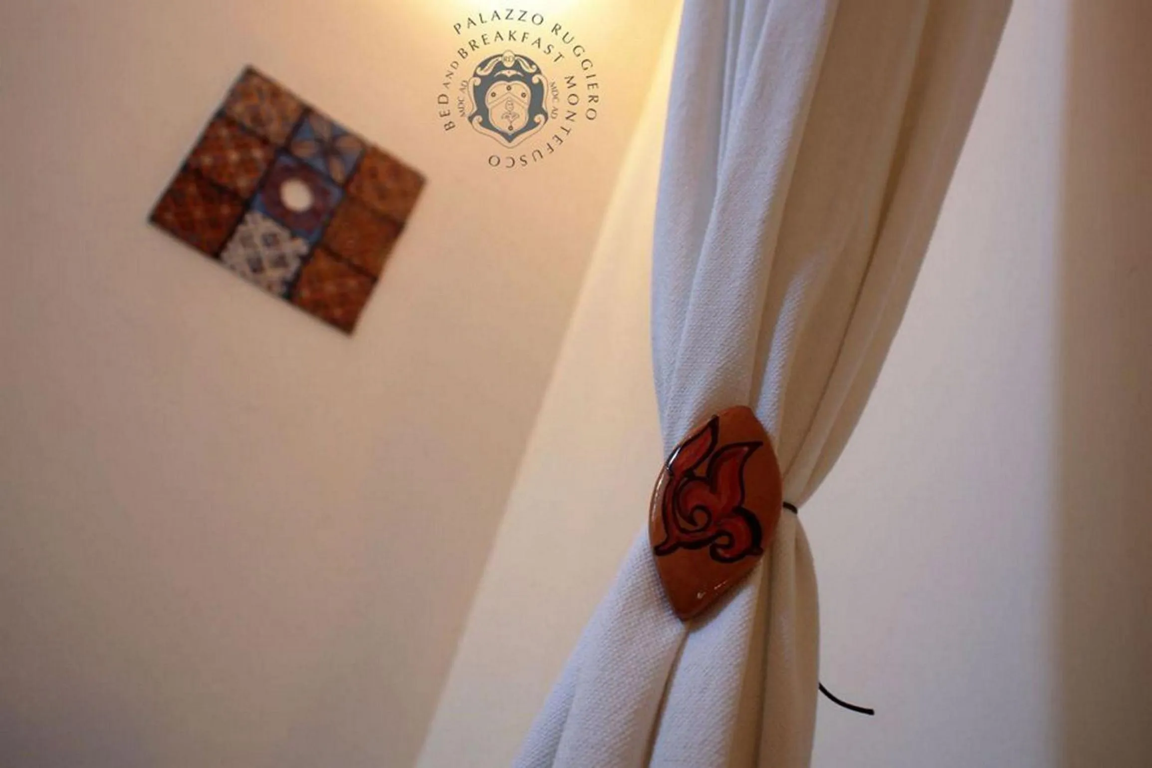 Decorative detail in Palazzo Ruggiero