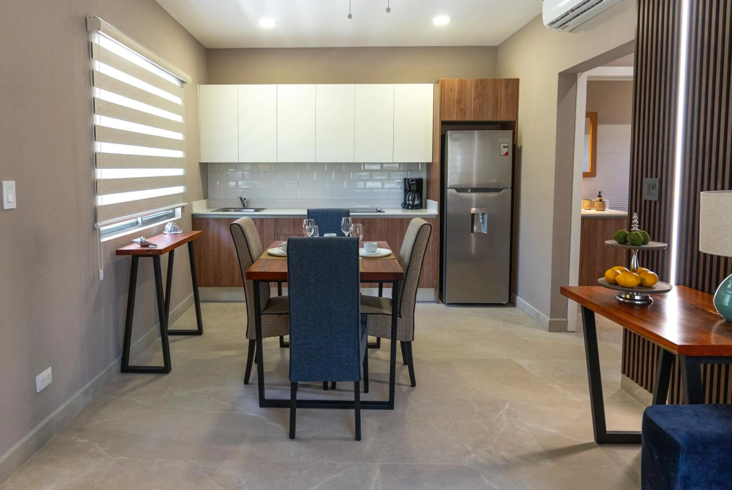 Kitchen or kitchenette in Sueño al Mar Residence & Hotel