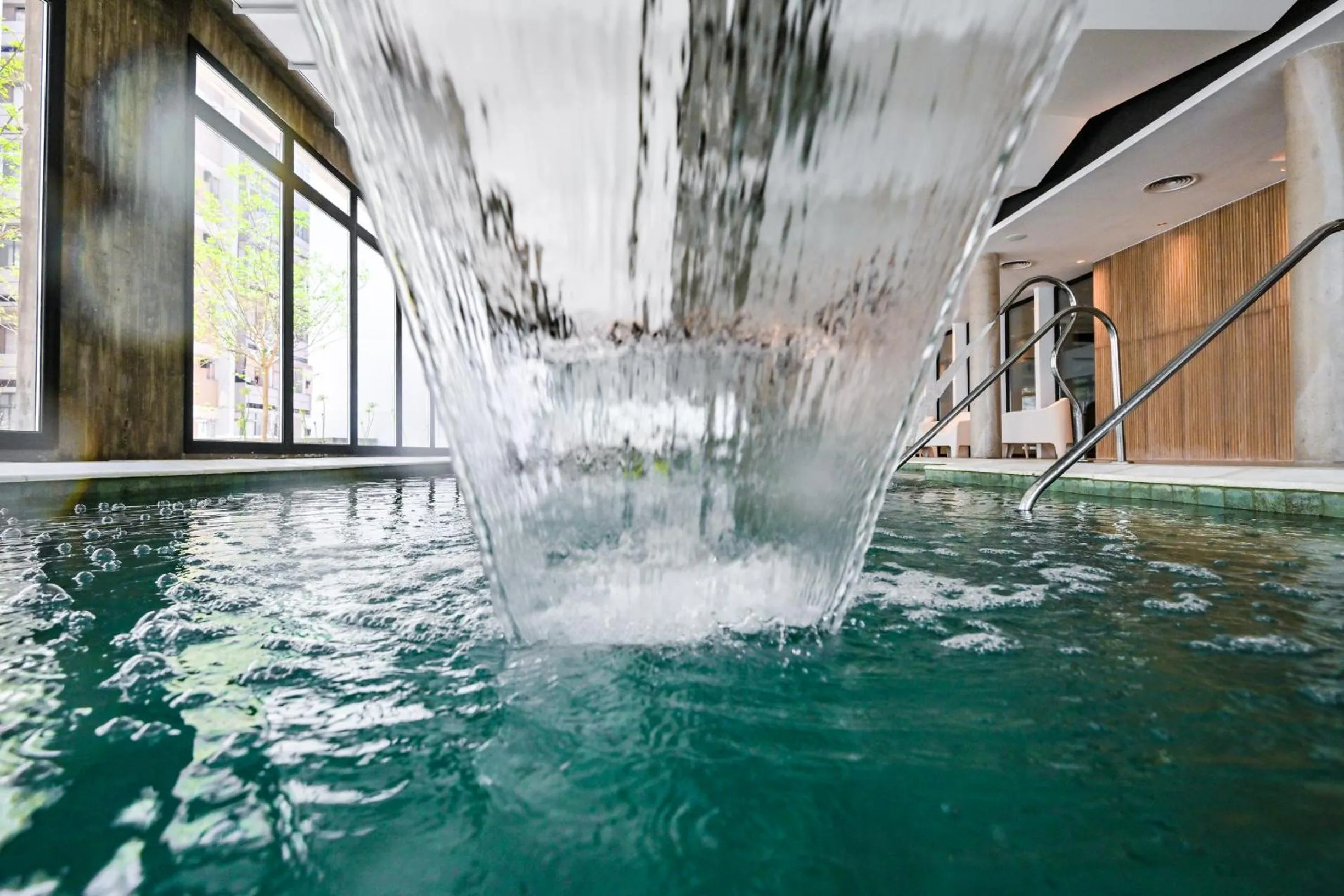Swimming pool in Hotel Denver Mar del Plata