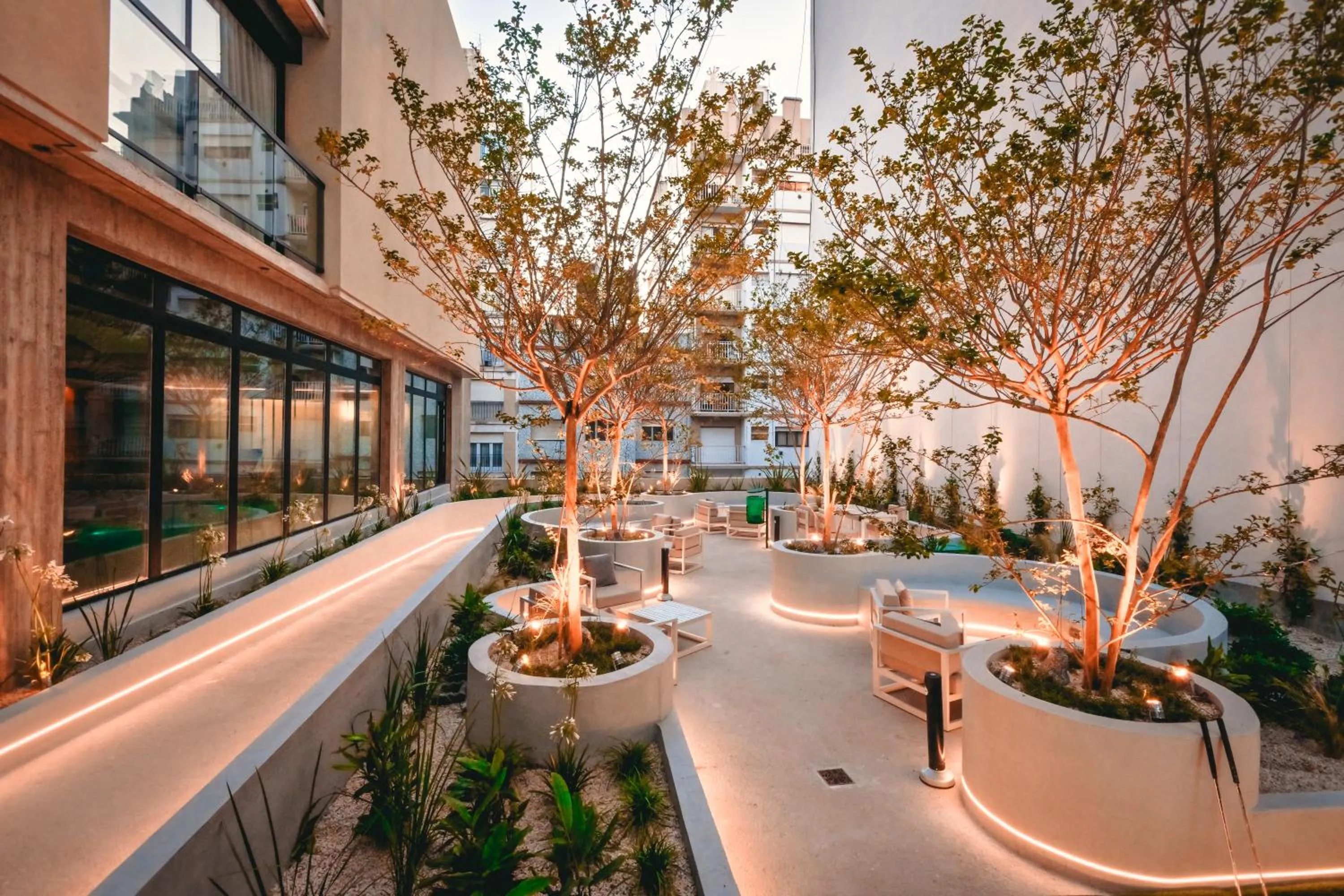 Balcony/Terrace in Hotel Denver Mar del Plata