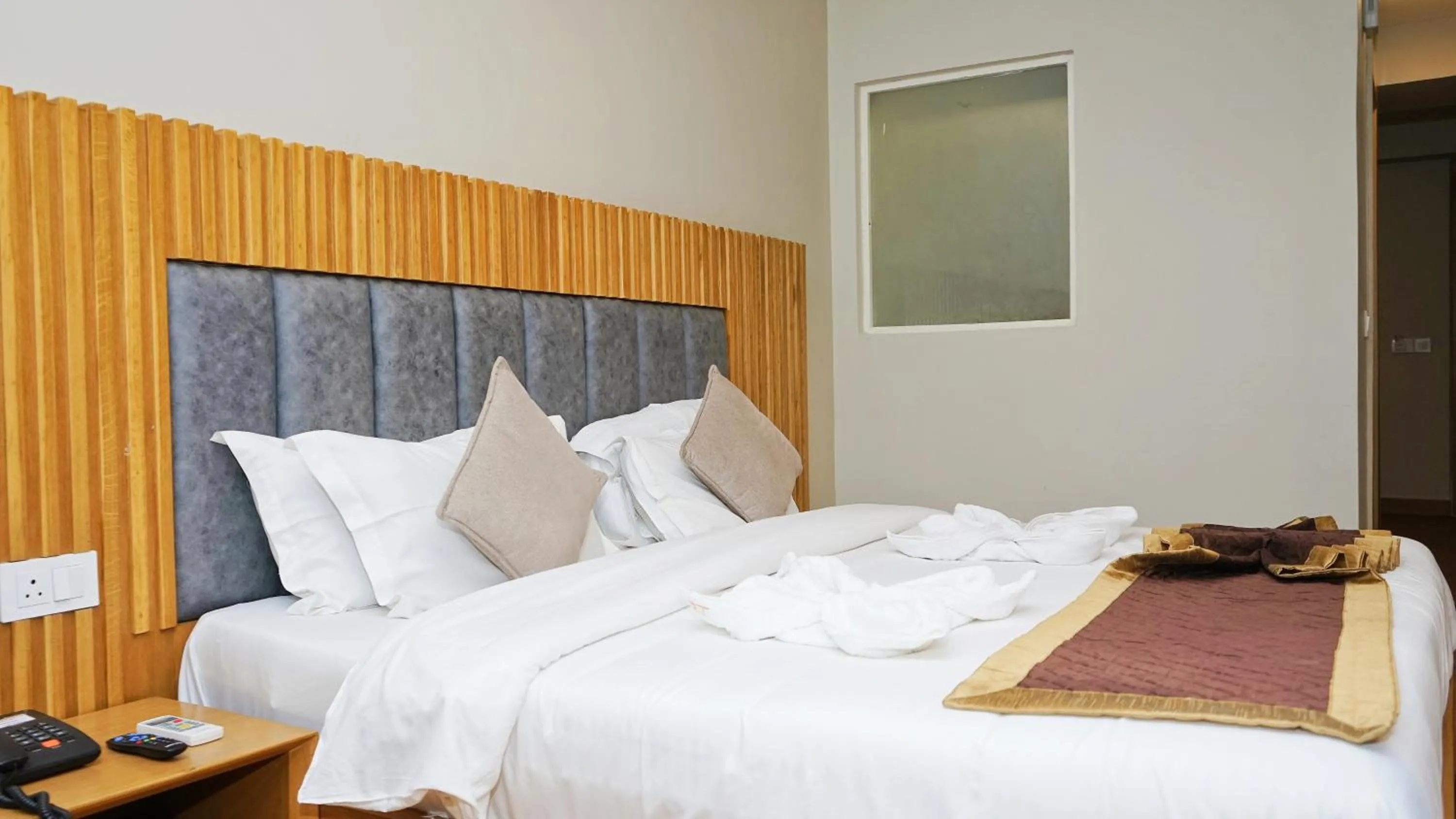 Guests, Bed in Hotel M AND RESORT