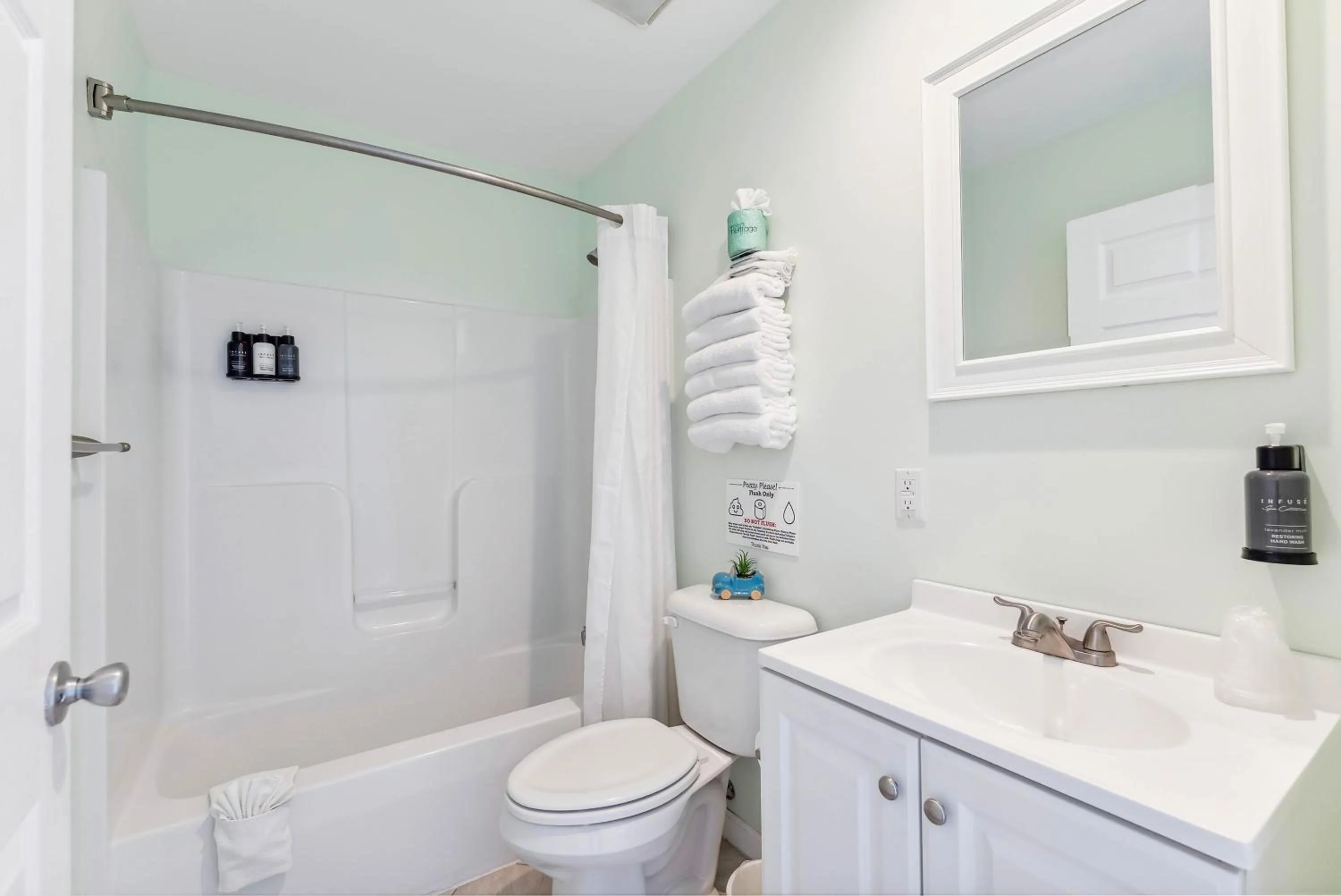 Shower in Daytona Inn and Suites