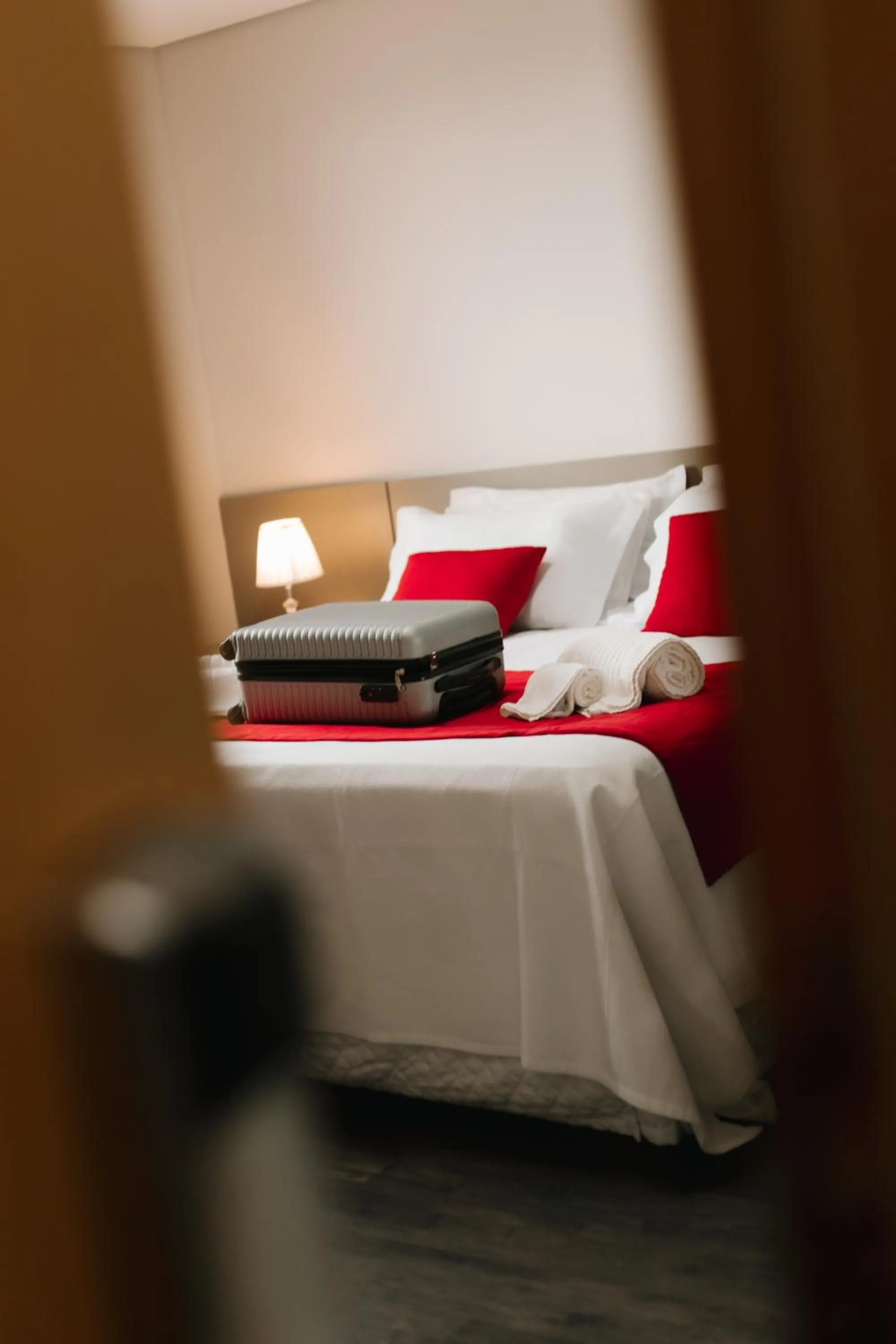 Bed in Lagoa Flat Hotel