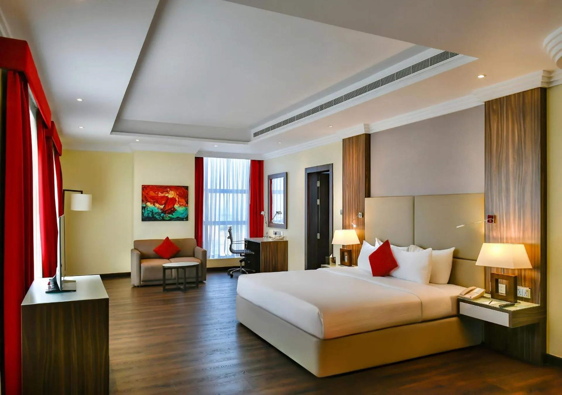 Bedroom, Bed in Swiss-Belhotel Seef Bahrain