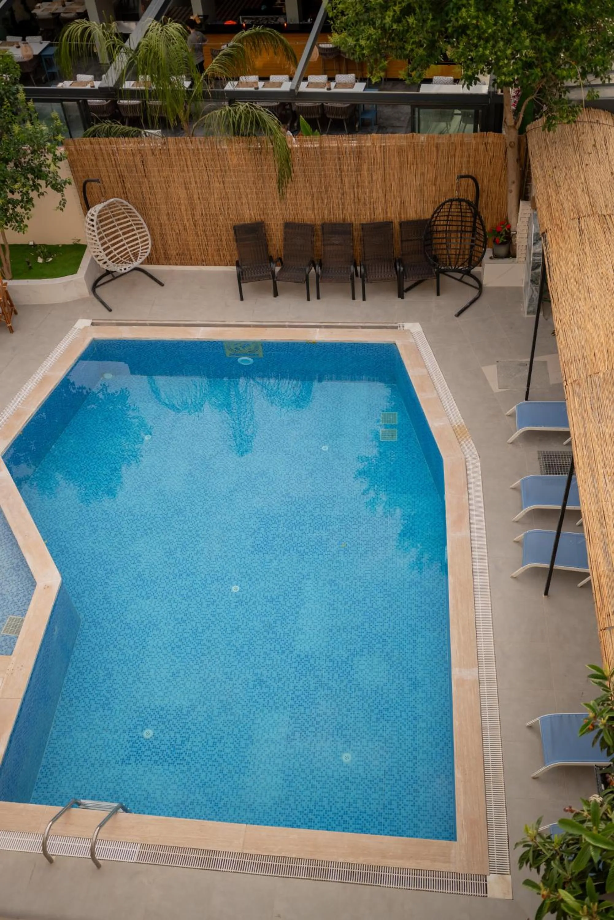 Pool View in Arikan Inn Hotel