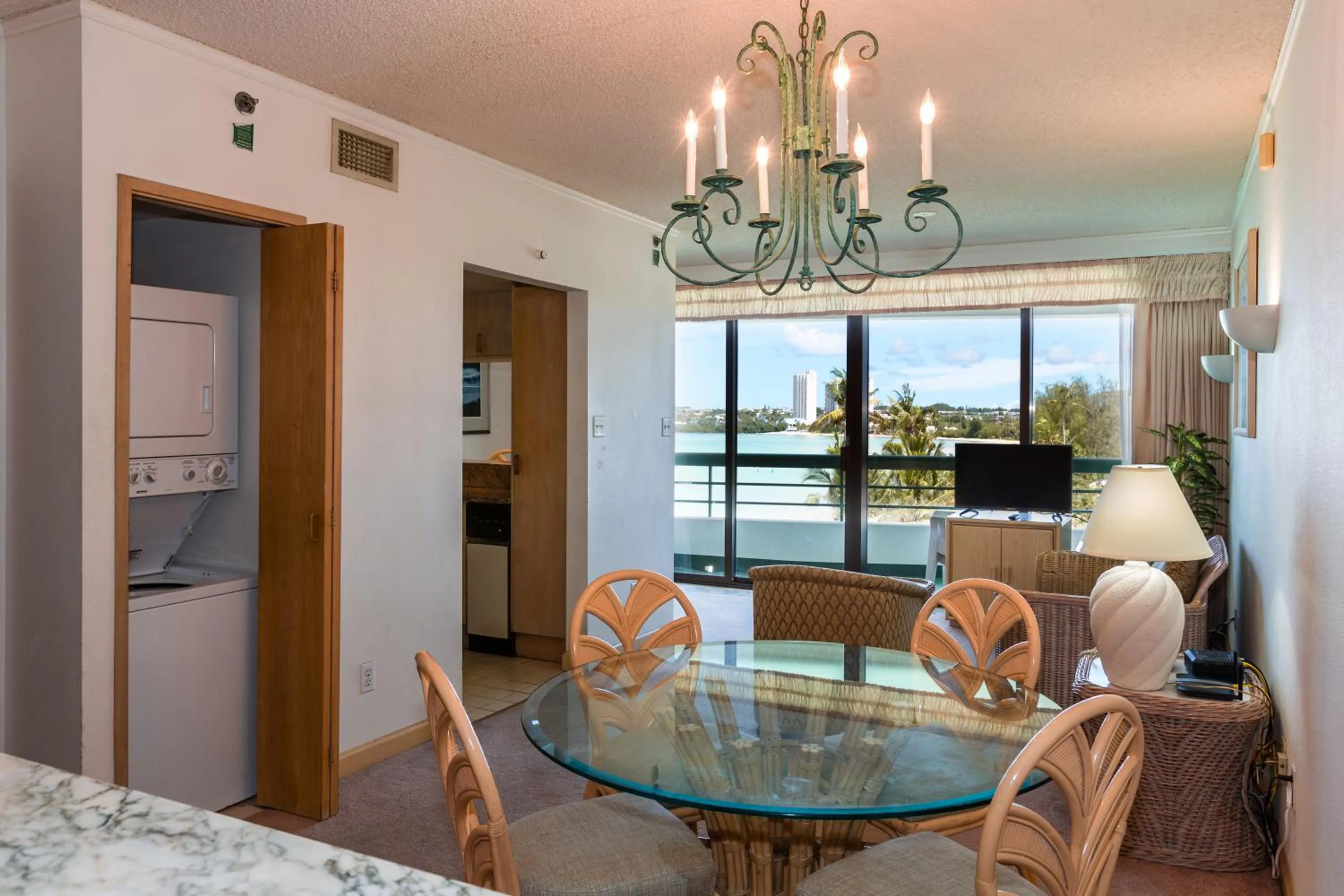 Living room in Alupang Beach Tower