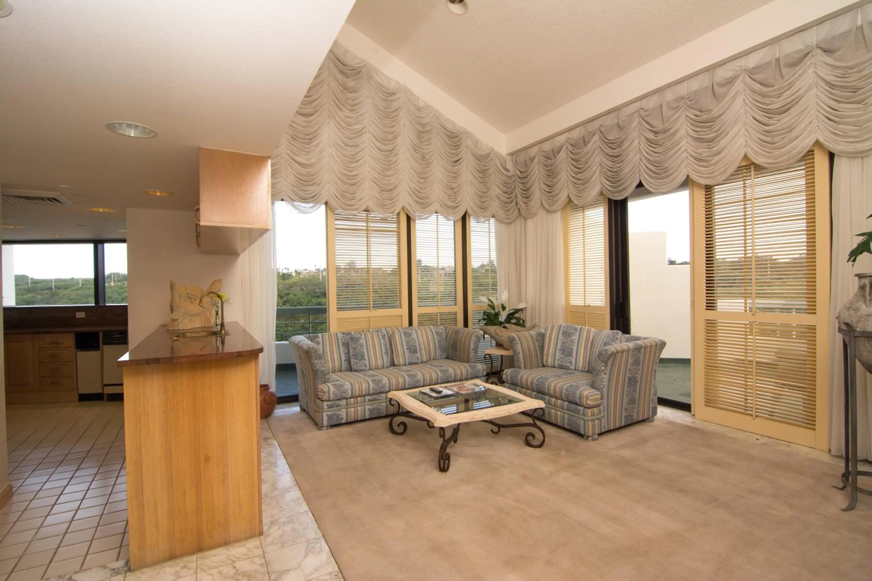 Living room in Alupang Beach Tower