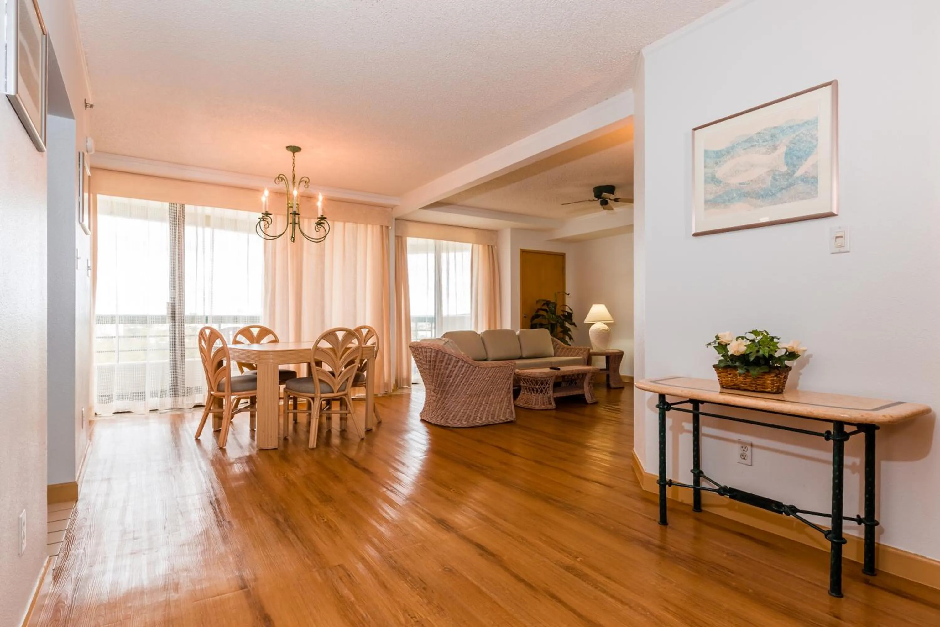 Living room in Alupang Beach Tower
