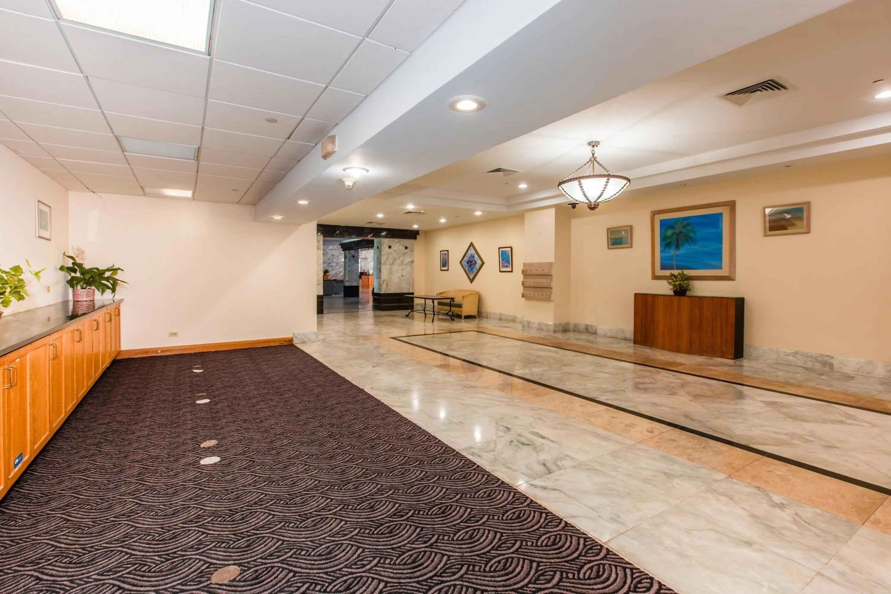 Lobby or reception in Alupang Beach Tower