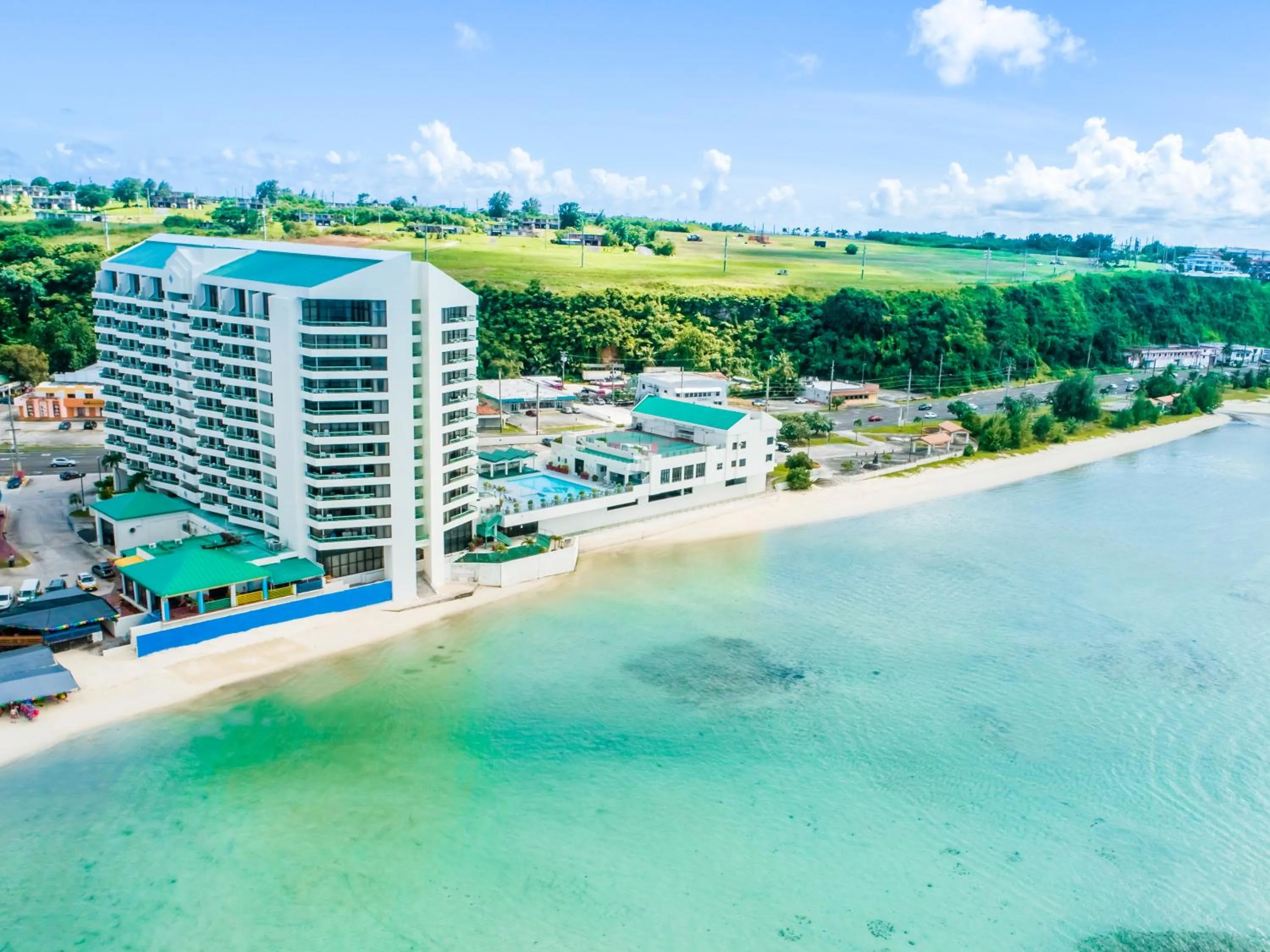 Bird's eye view in Alupang Beach Tower