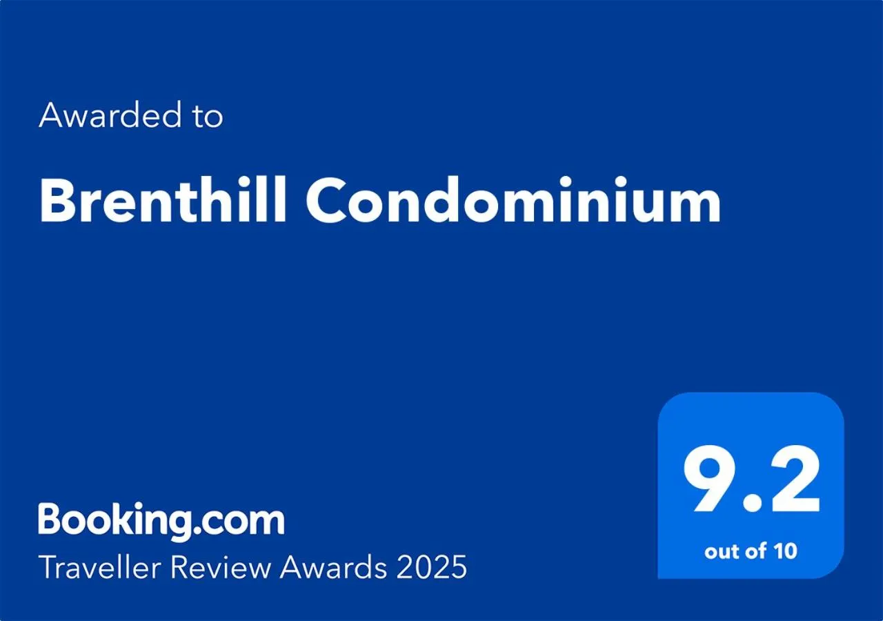 Certificate/Award in Brenthill Condominium