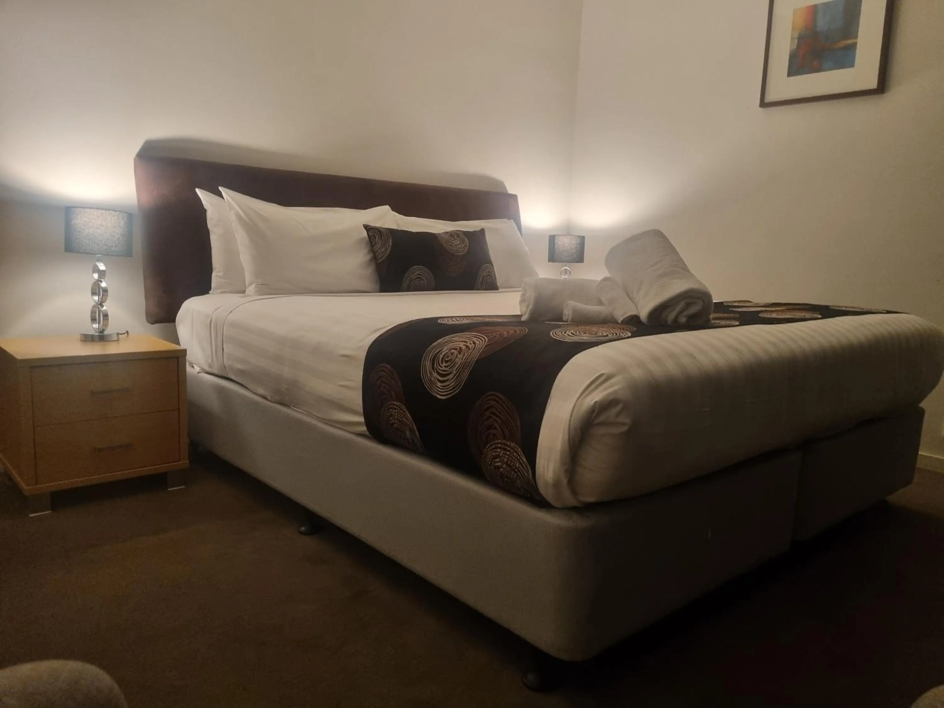 Bedroom, Bed in Accent Accommodation@Docklands