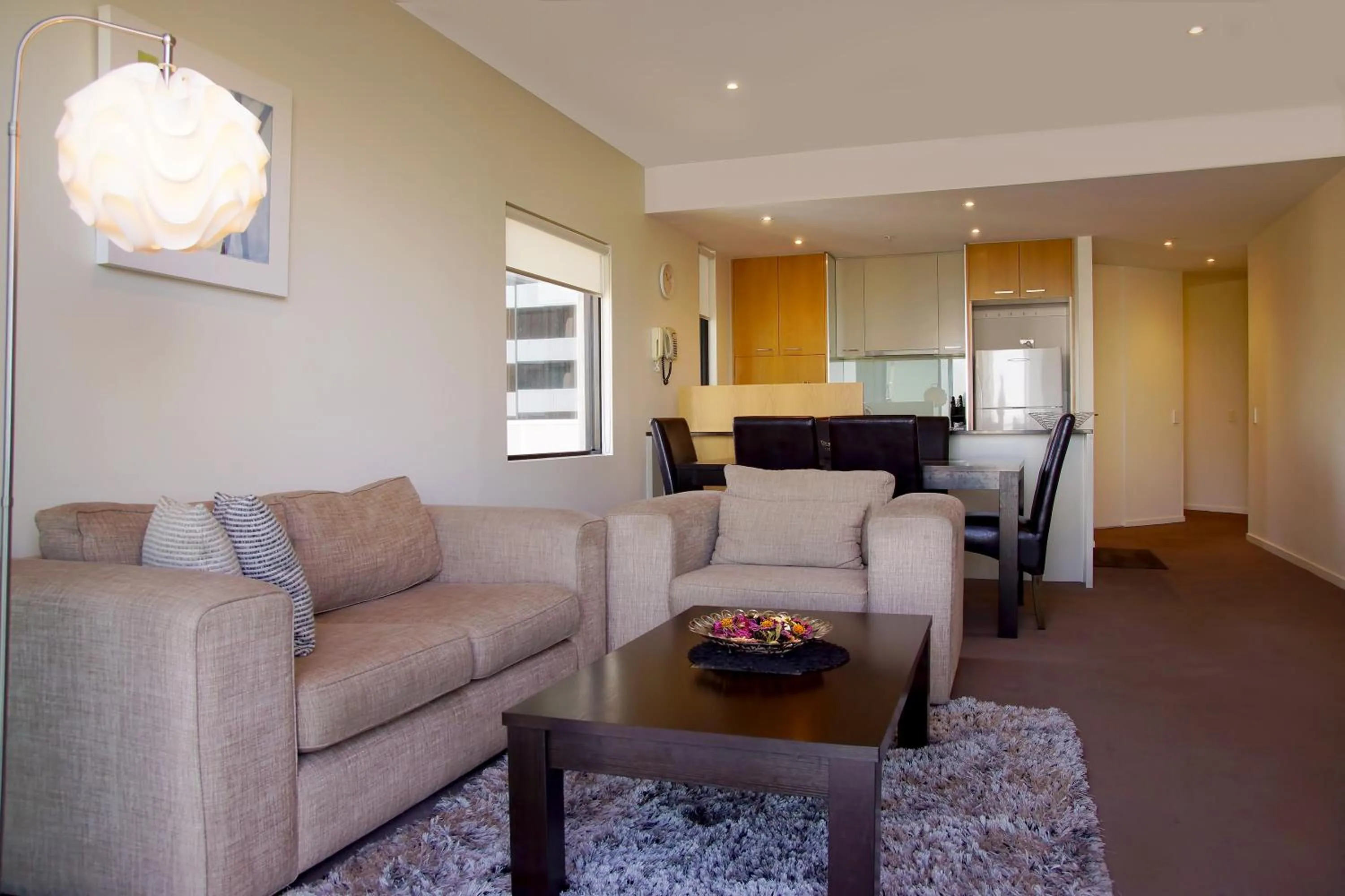 Living room in Accent Accommodation@Docklands