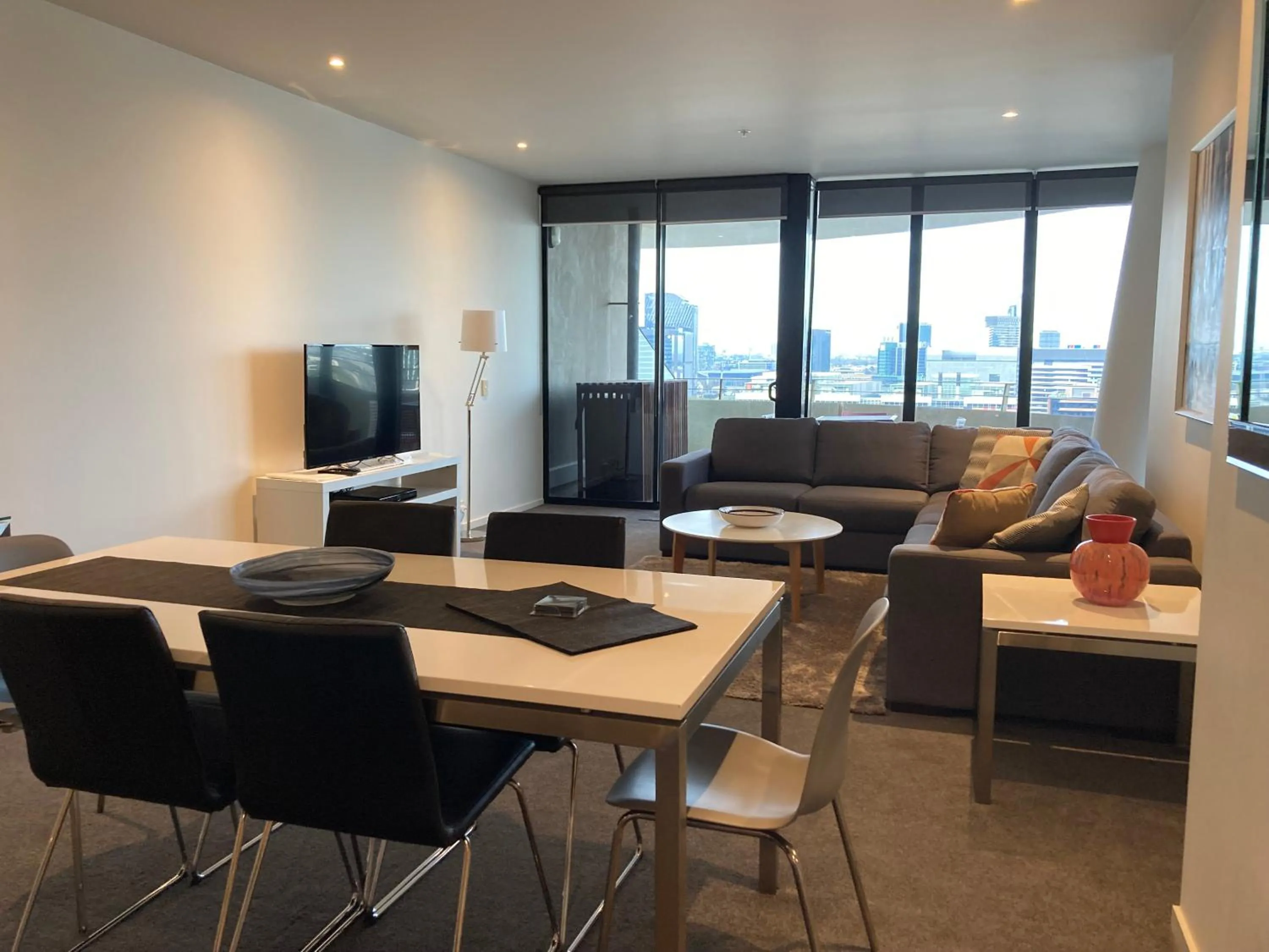 Living room in Accent Accommodation@Docklands