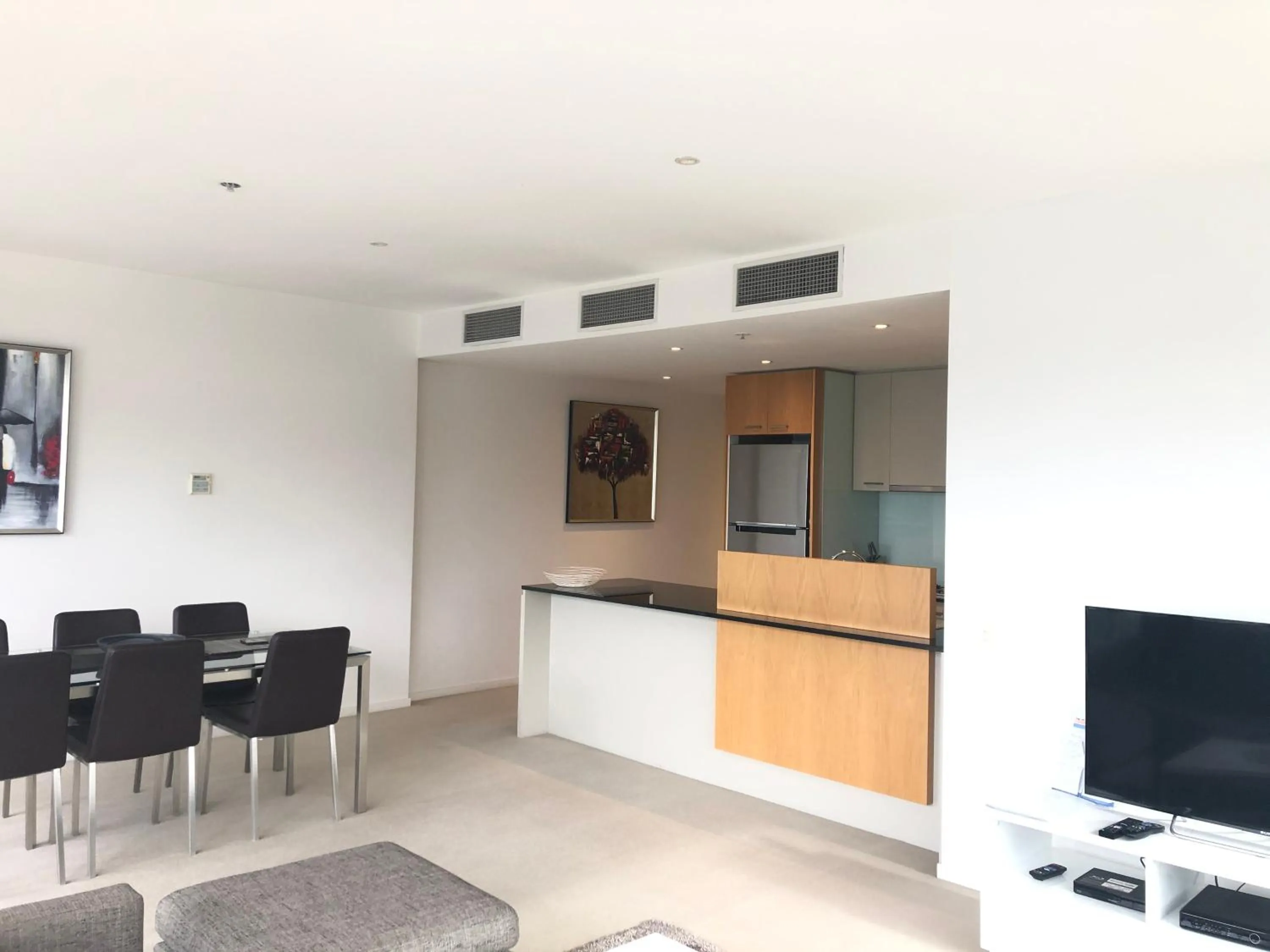 Living room in Accent Accommodation@Docklands