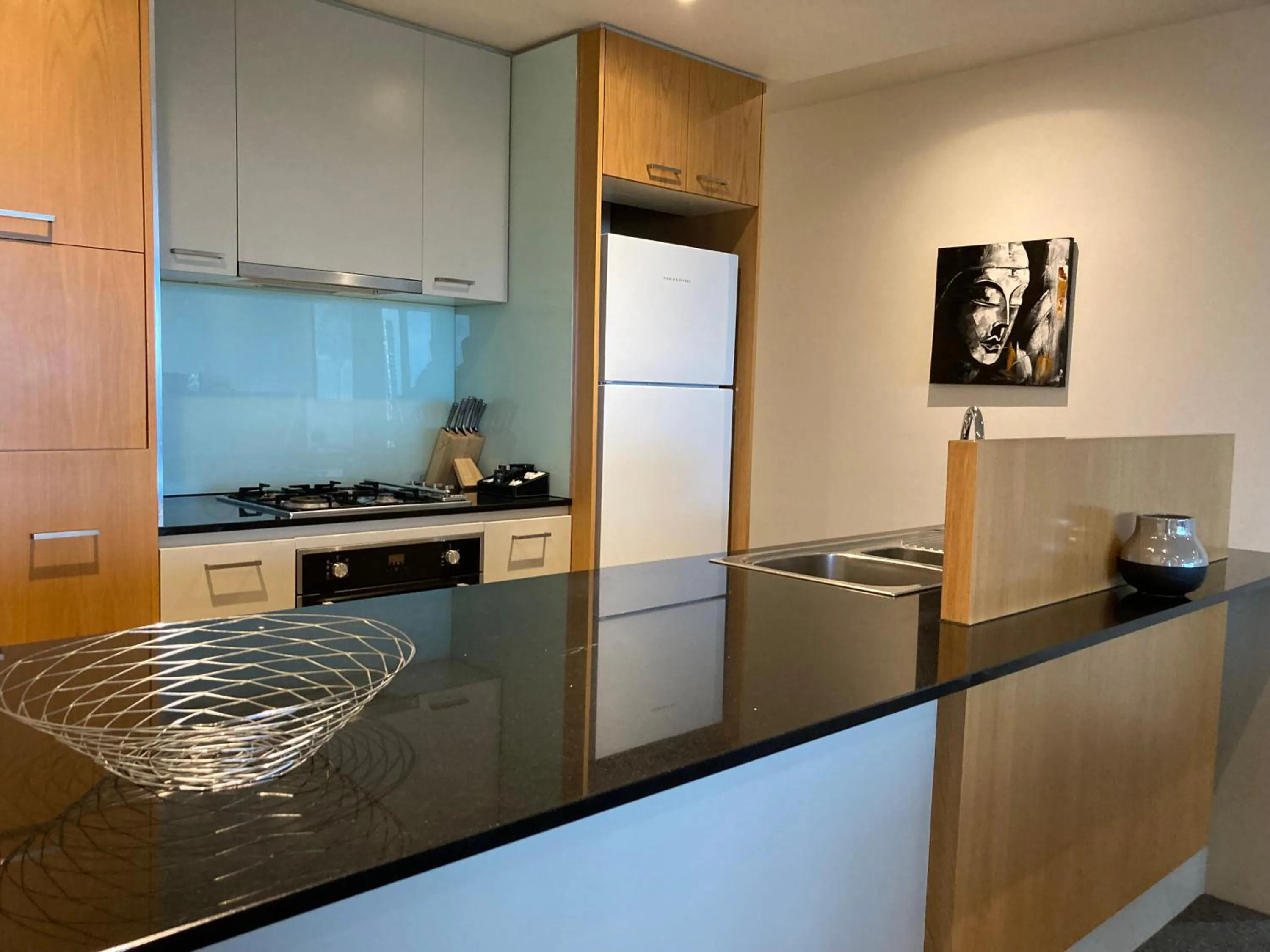 Kitchen or kitchenette in Accent Accommodation@Docklands