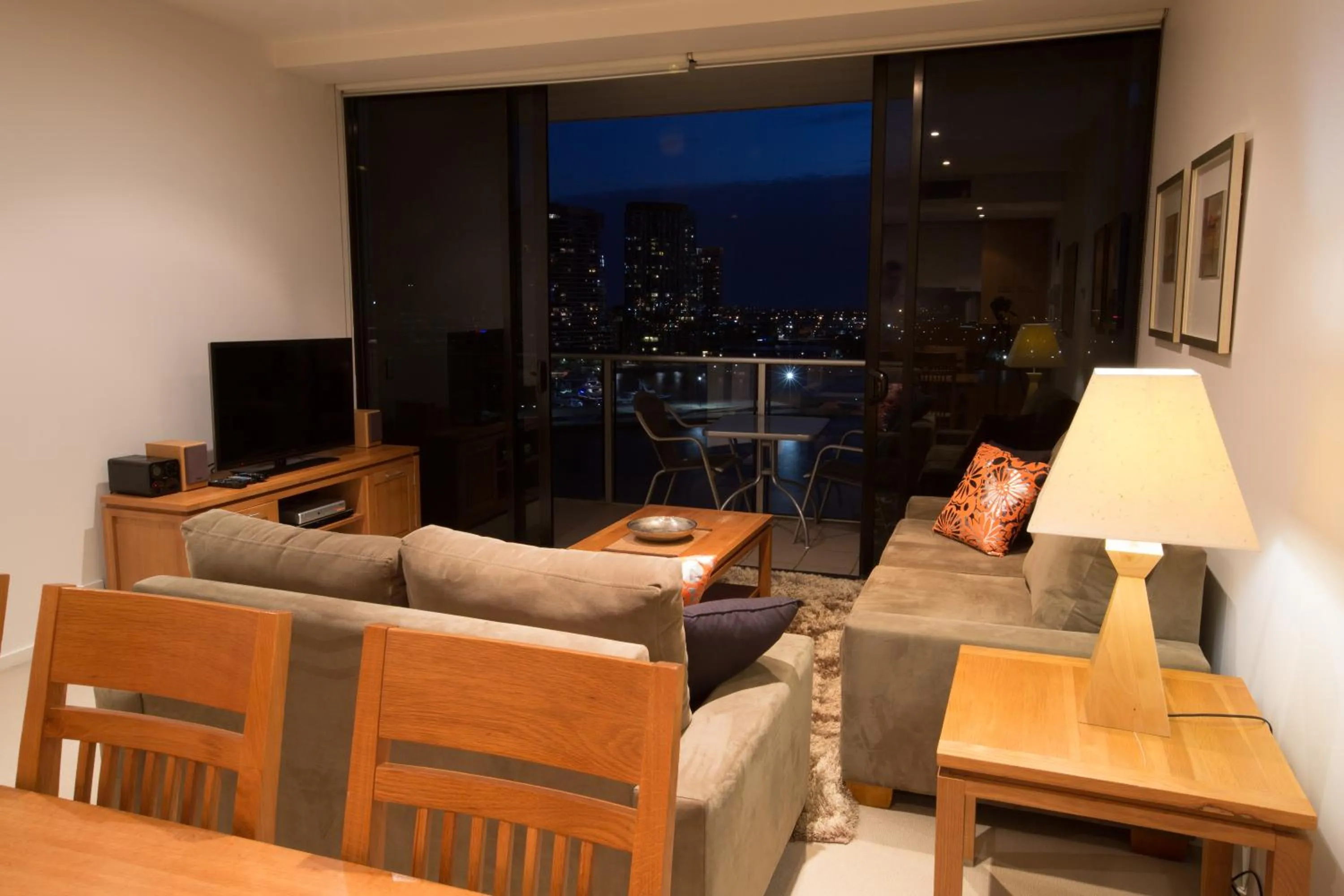 Living room in Accent Accommodation@Docklands