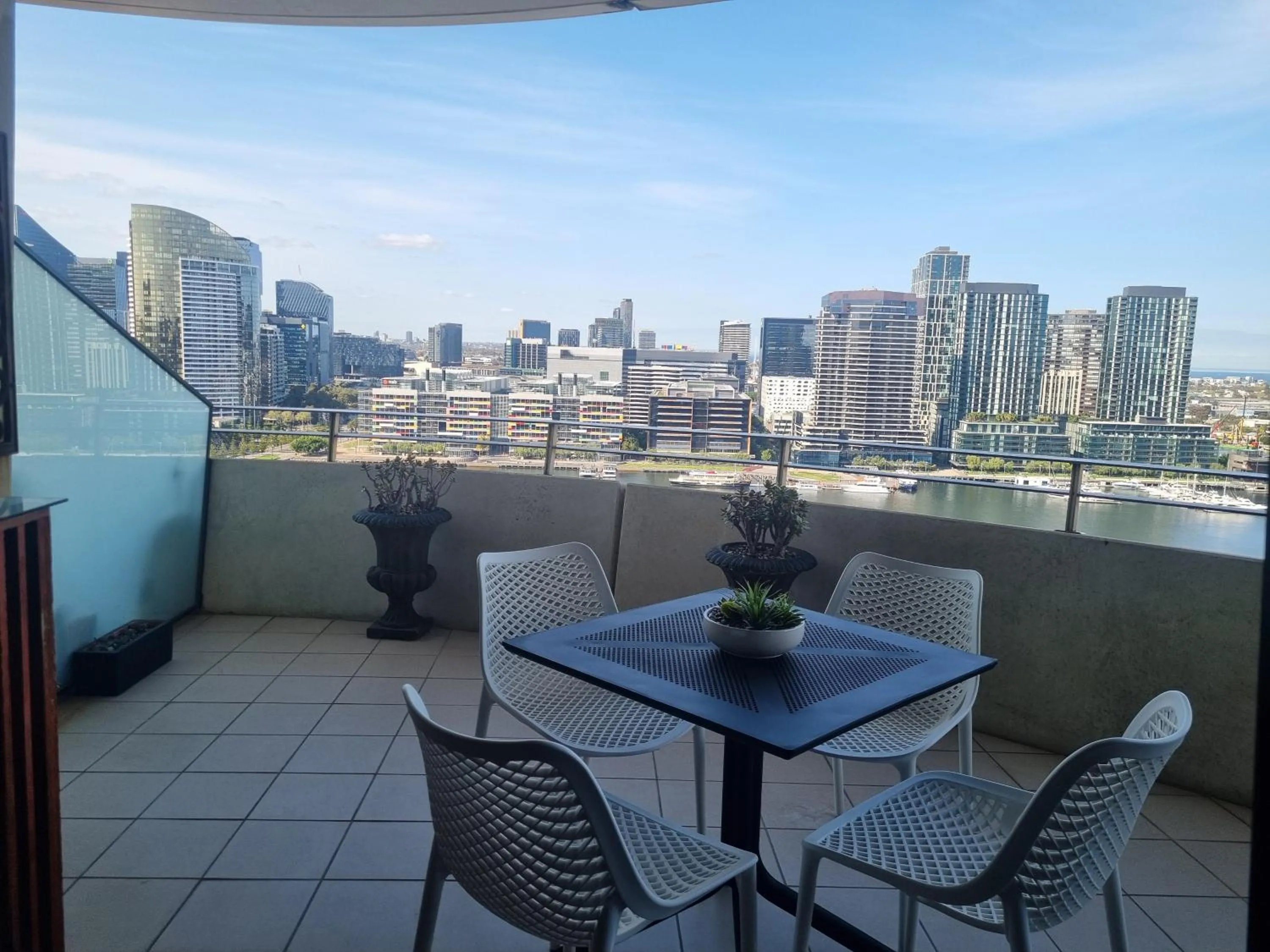 View (from property/room) in Accent Accommodation@Docklands