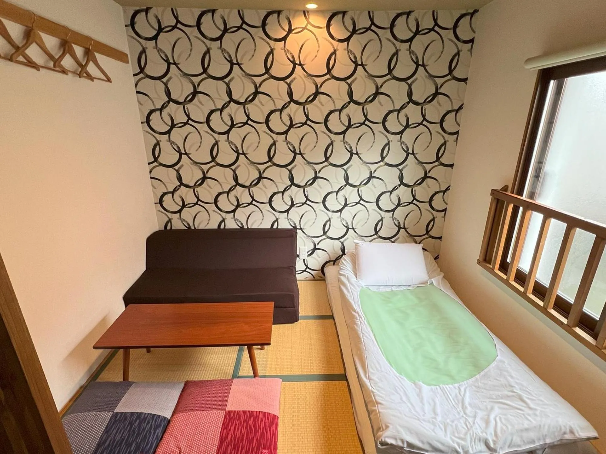 Bed in Guesthouse Soi