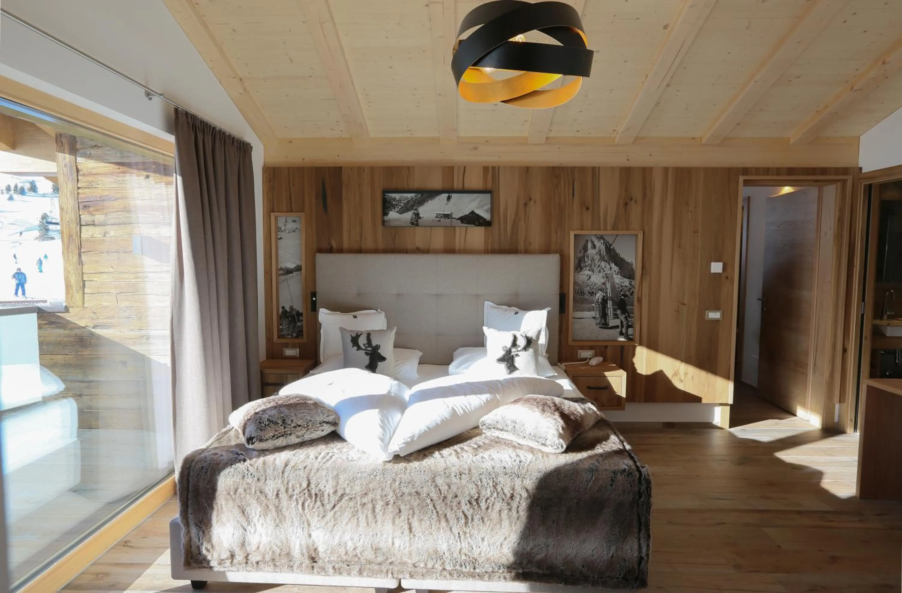 Bed in Passo Sella Dolomiti Mountain Resort