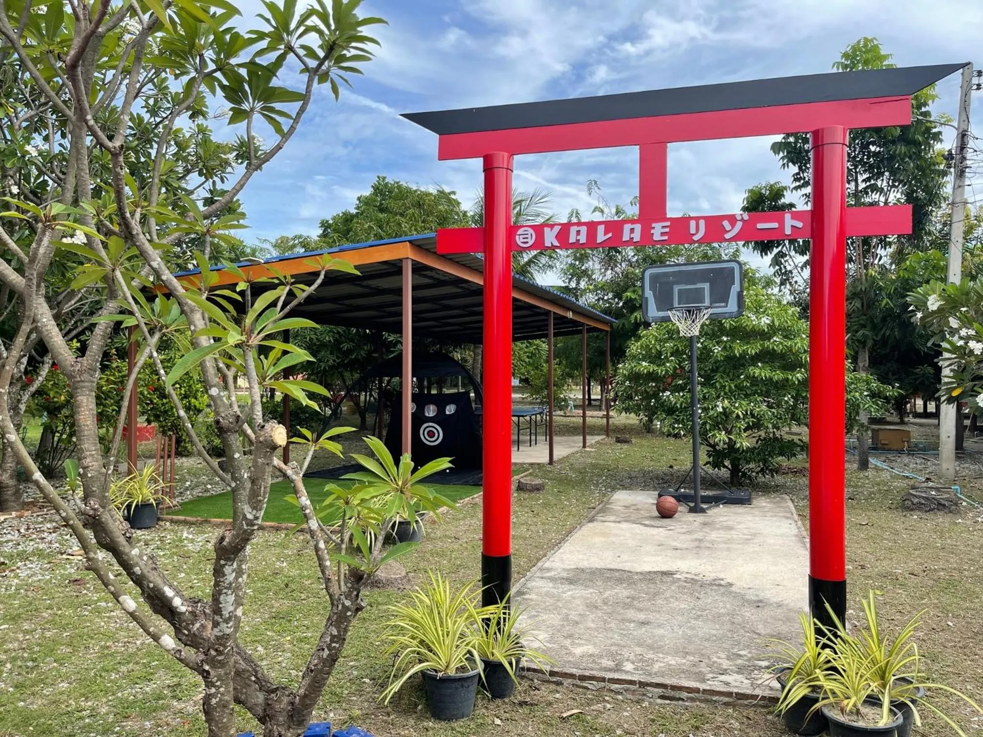Children play ground in Kalae Resort