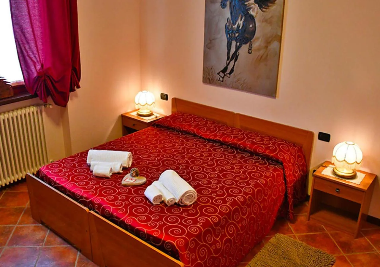 Bed in Bed And Breakfast Il Riccio