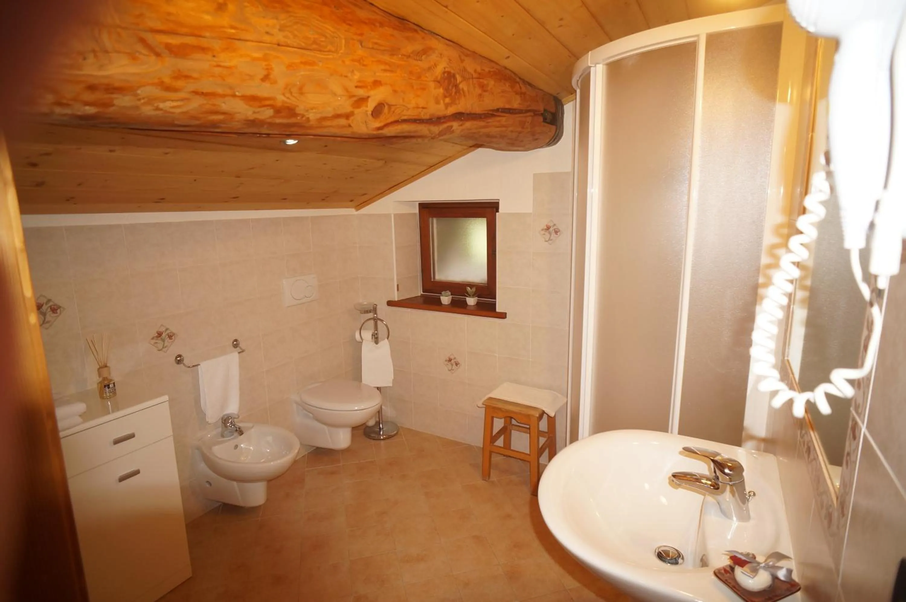 Toilet in Hotel Aiguille Noire
