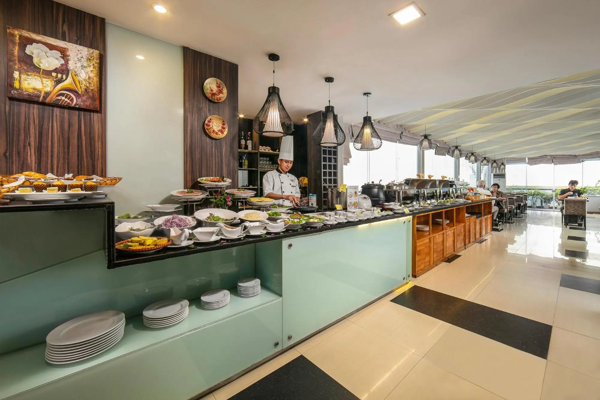 Restaurant/places to eat in Parkside Sunline Hotel