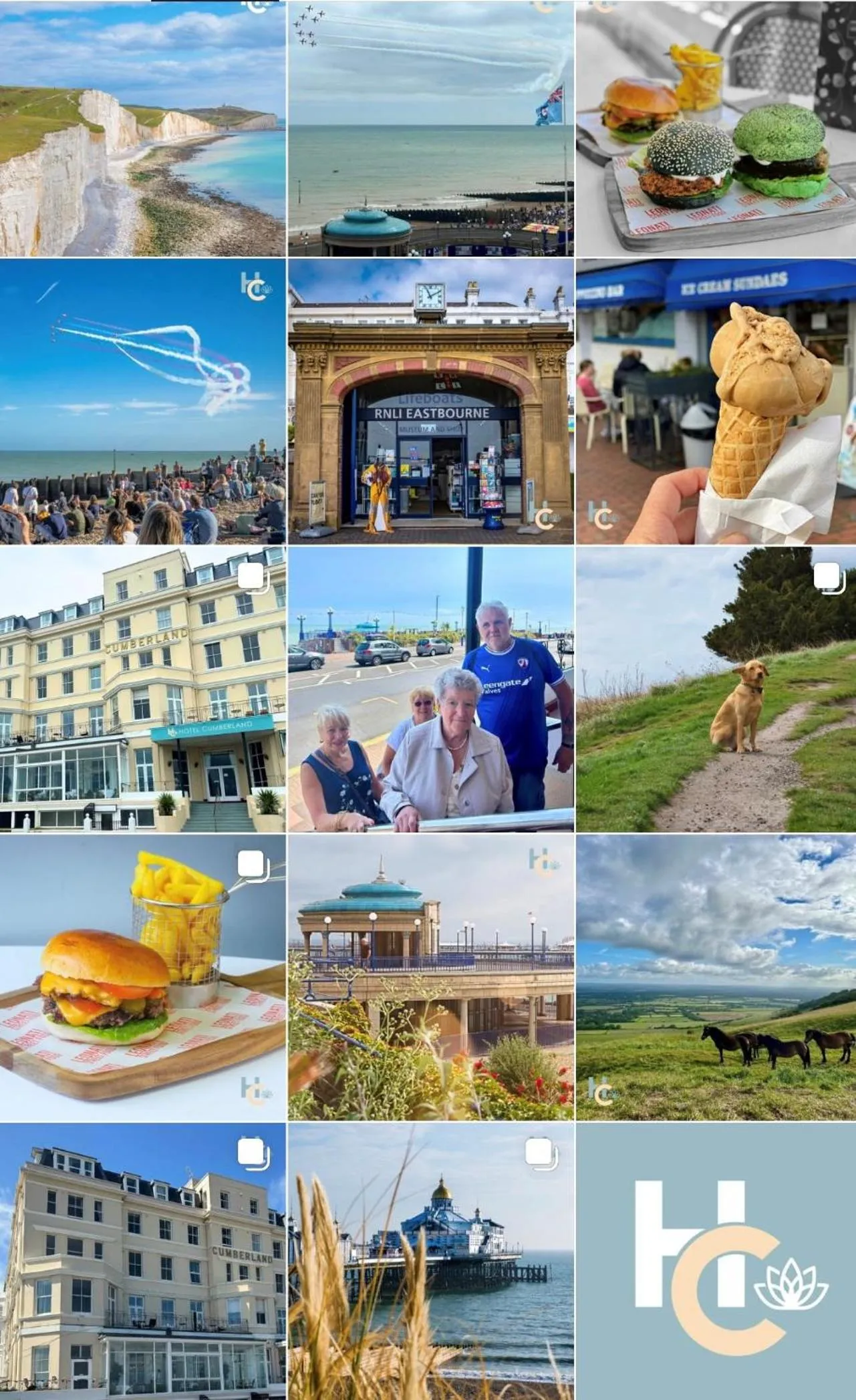 Text overlay in The Cumberland Hotel