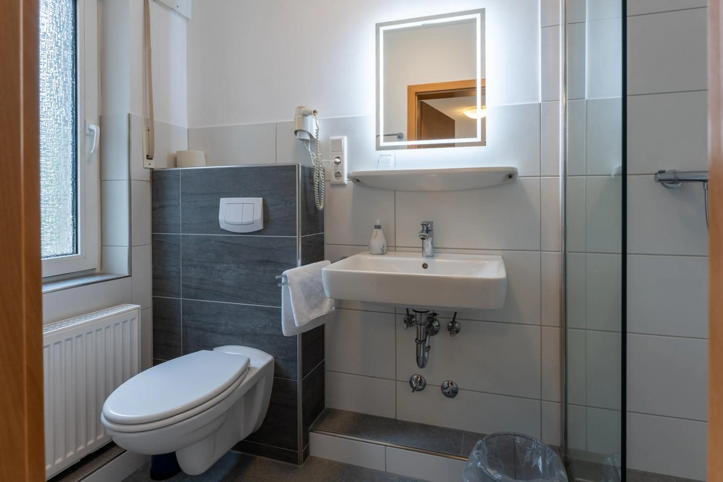 Bathroom in Rixbecker Alpen - Hotel Koch