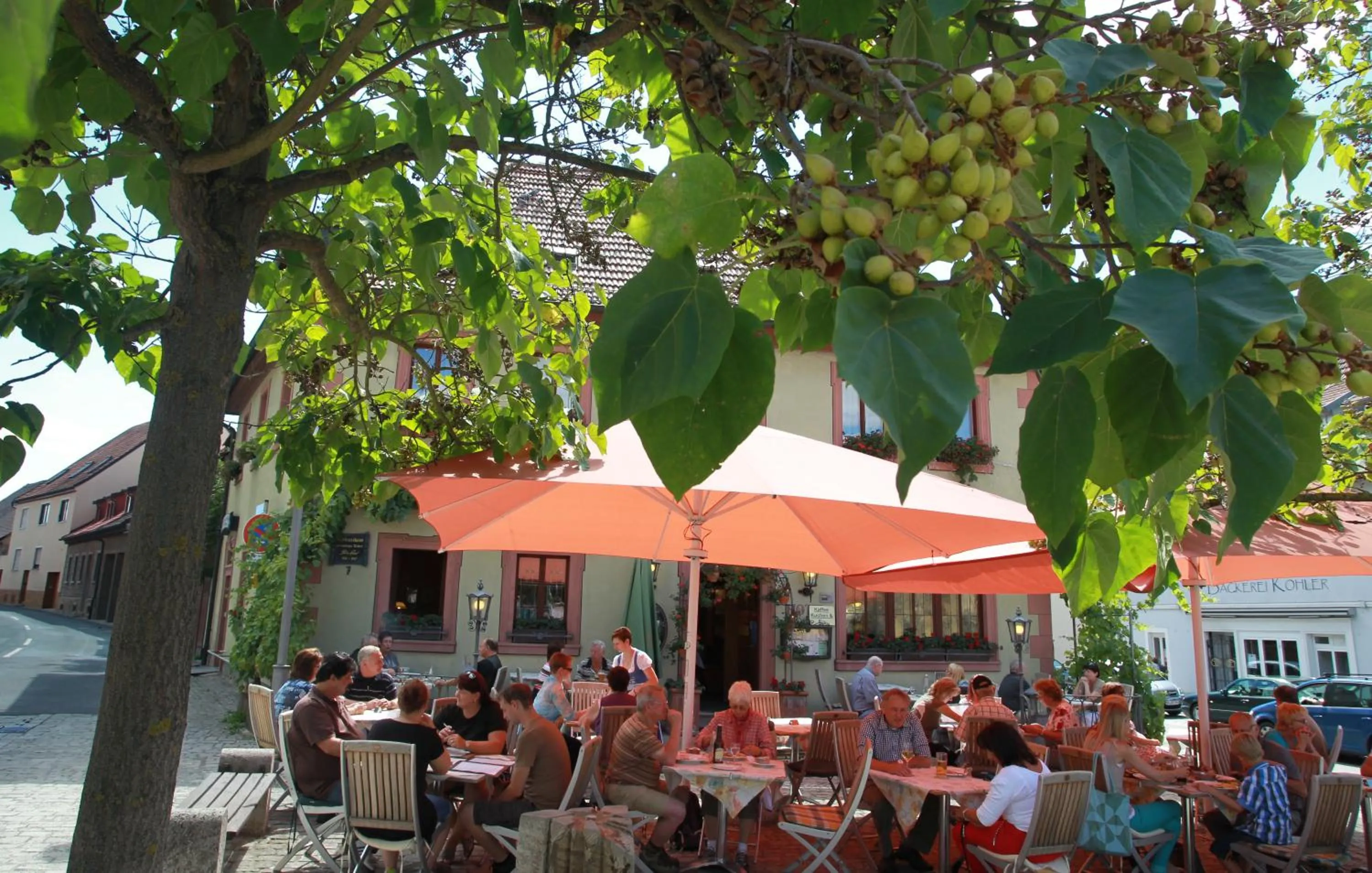 Restaurant/places to eat in Weinhotel Rose