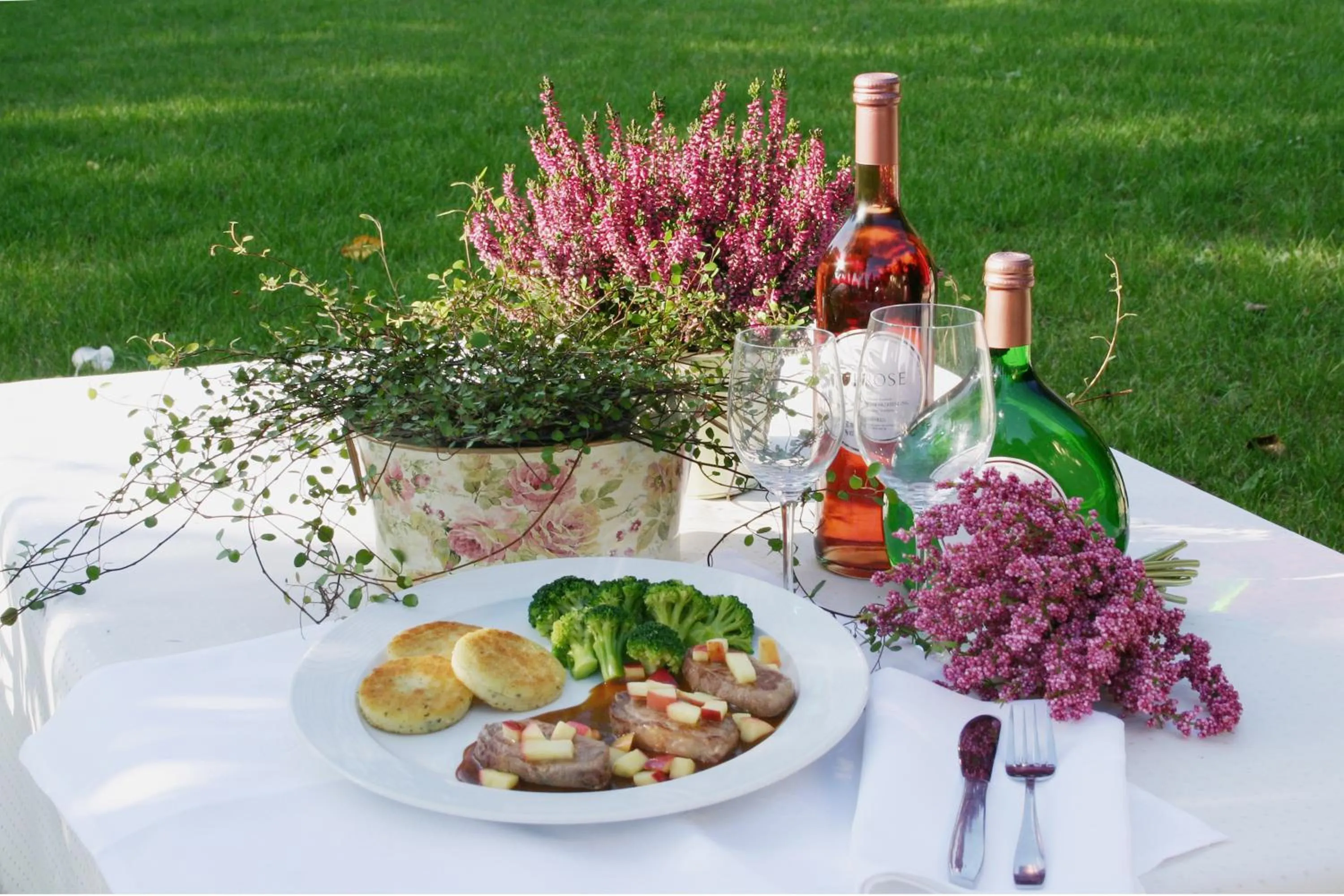 Food in Weinhotel Rose