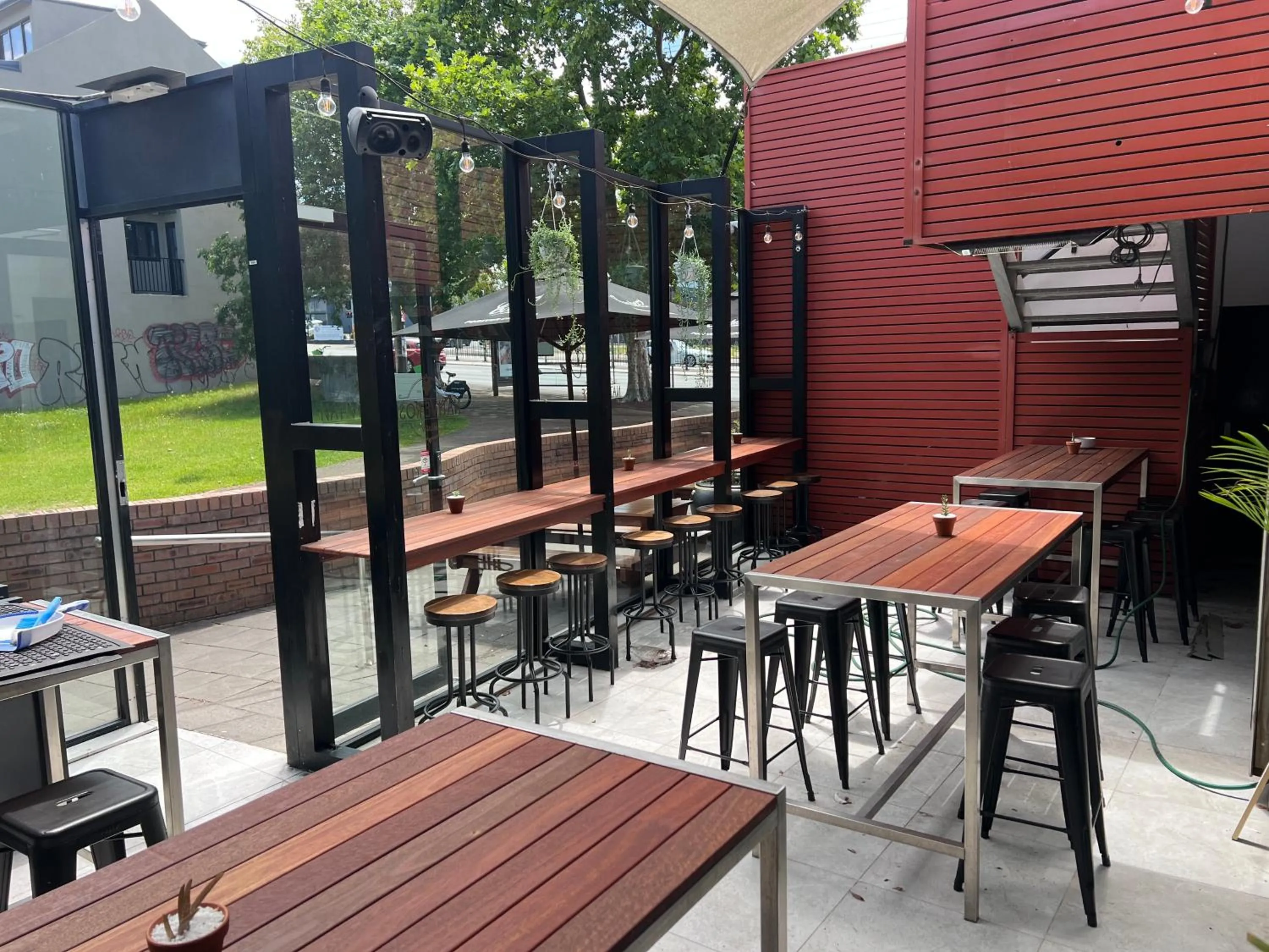 Property building in Native Rose Hotel