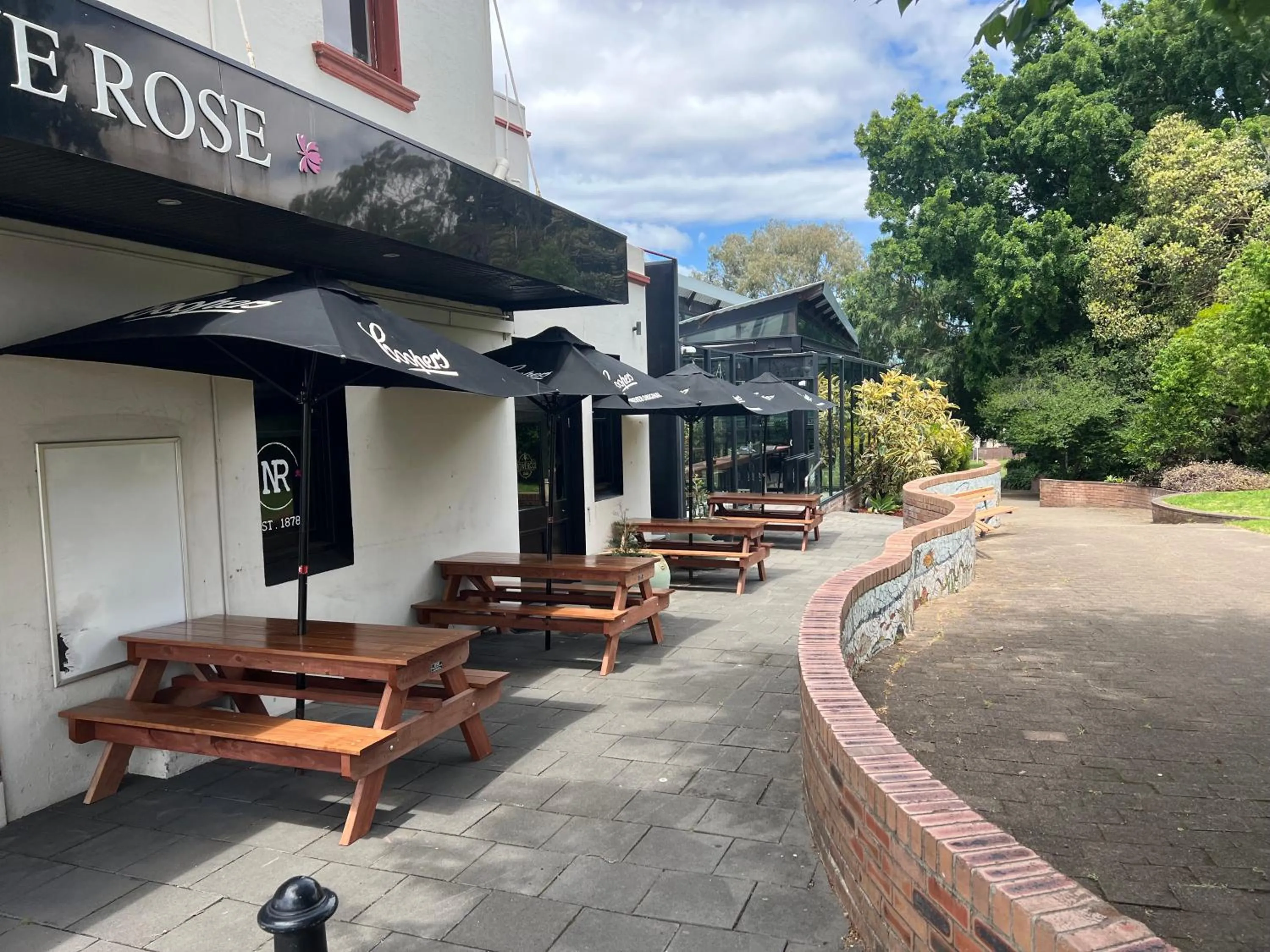 Property building in Native Rose Hotel