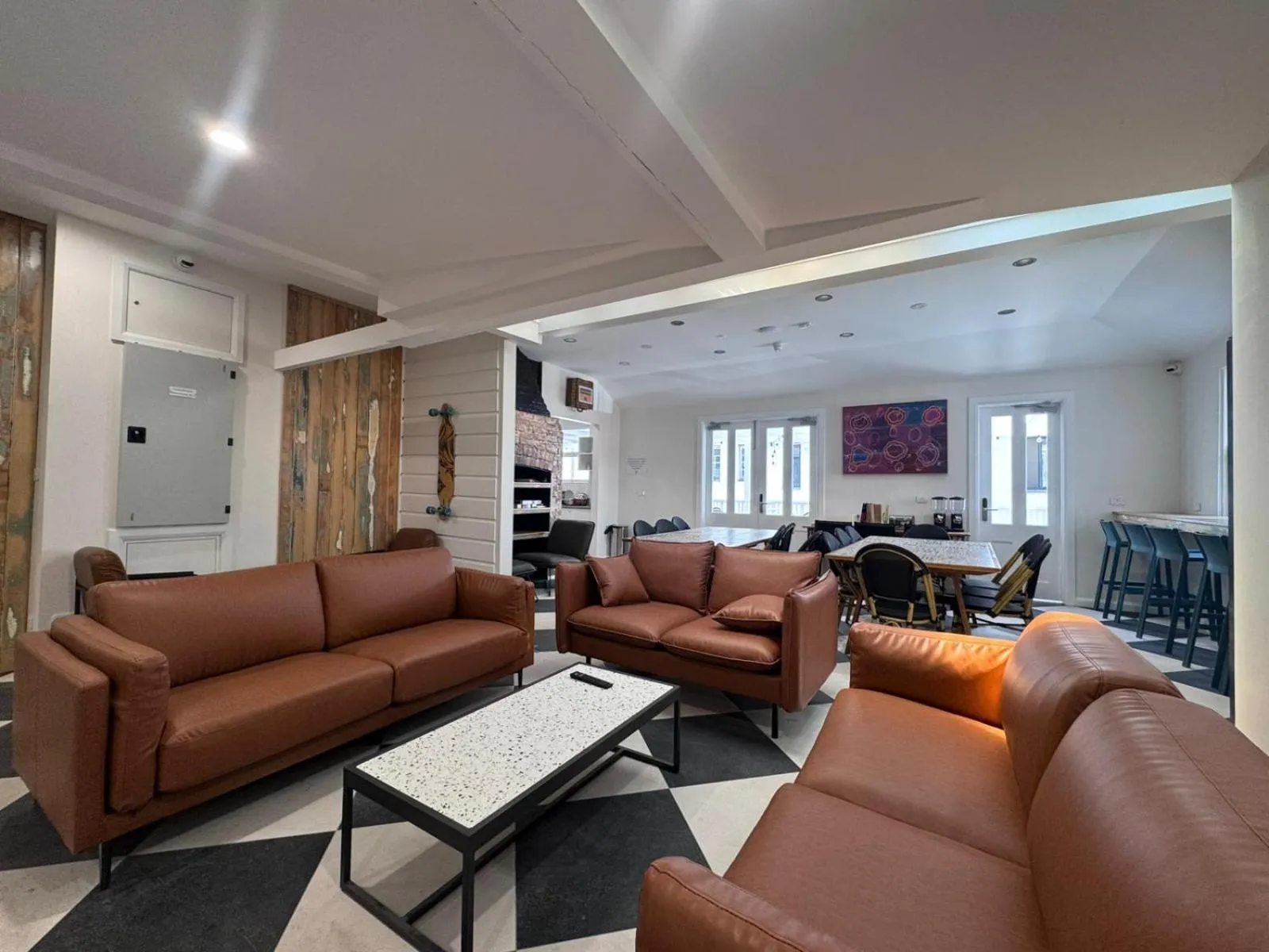 Communal lounge/ TV room in K2 Brisbane