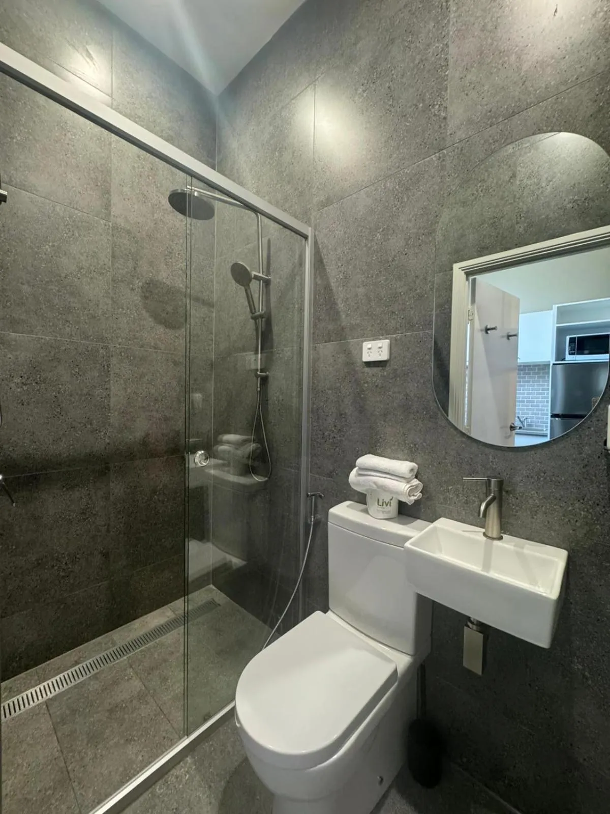 Shower in K2 Brisbane