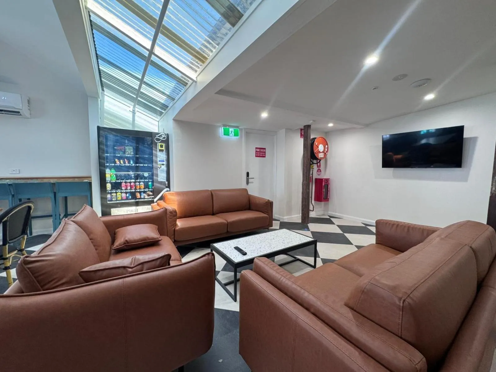 Communal lounge/ TV room in K2 Brisbane