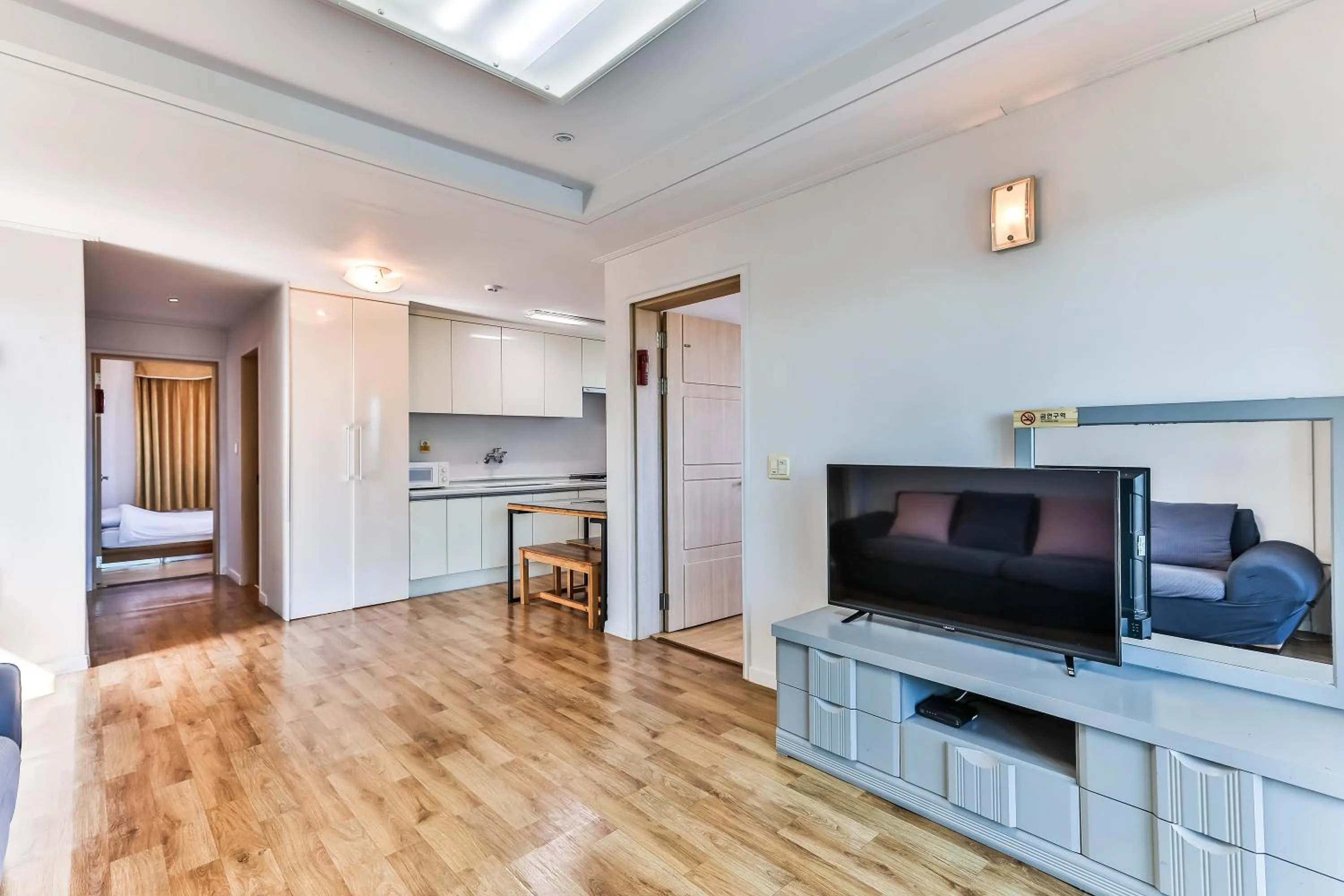 Living room, Bed in Sea Eco Beach