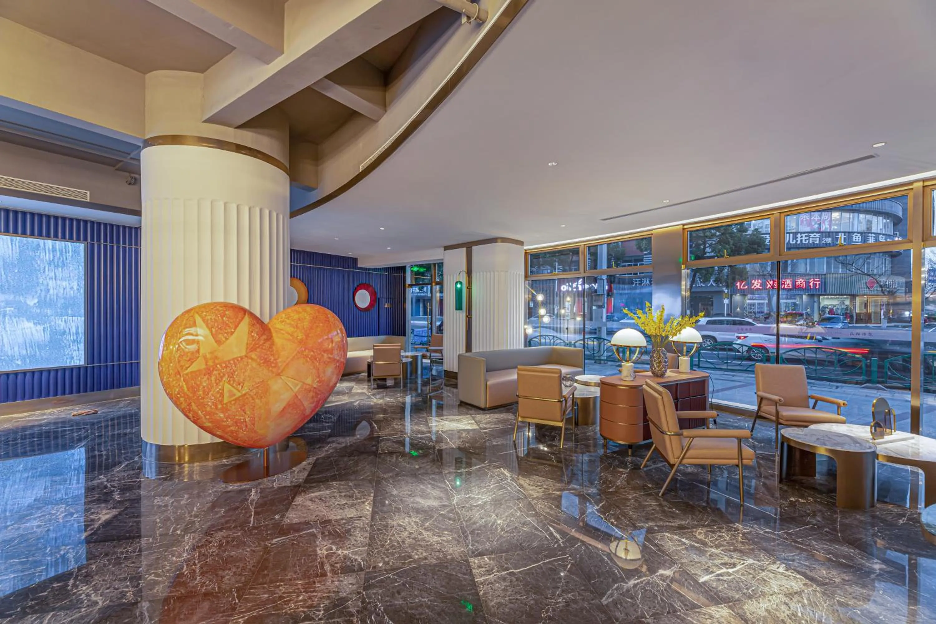 Business facilities in Zhangjiagang Pedestrian Street Manxin Hotel