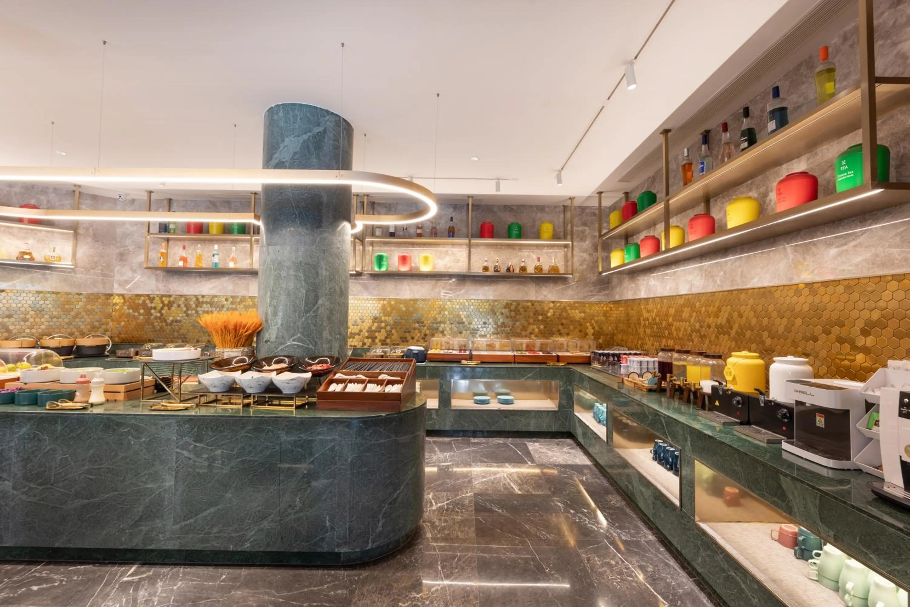 Restaurant/places to eat in Zhangjiagang Pedestrian Street Manxin Hotel