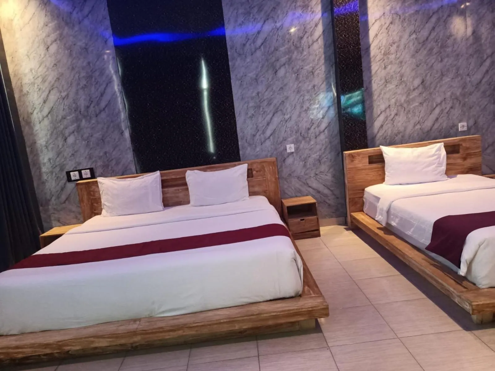 Bed in Kelingking Sunset Point Hotel & Spa