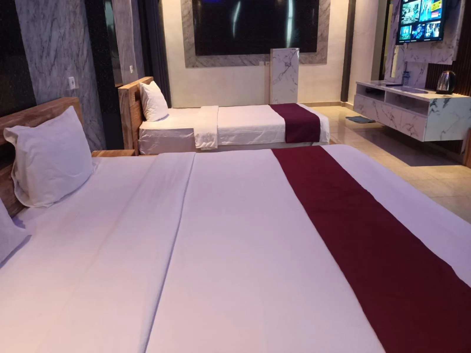 Bed in Kelingking Sunset Point Hotel & Spa