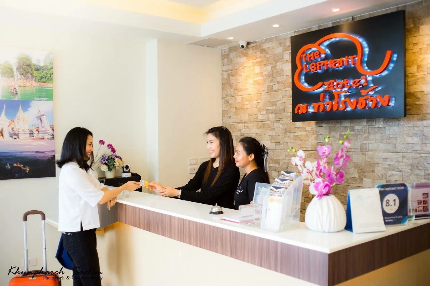 Staff in The Lephant Hotel