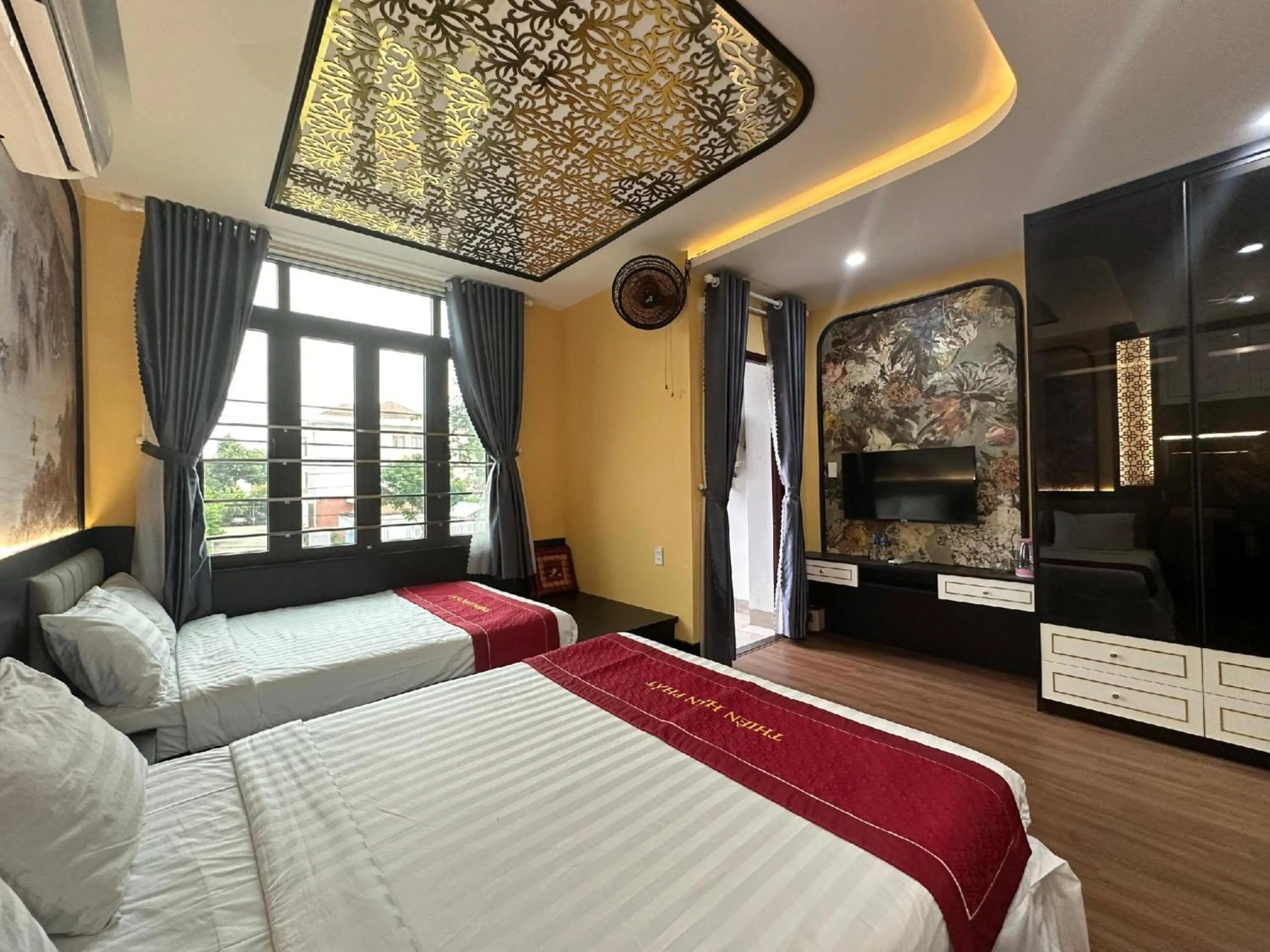 Bedroom, Bed in Thien Han Phat Hotel